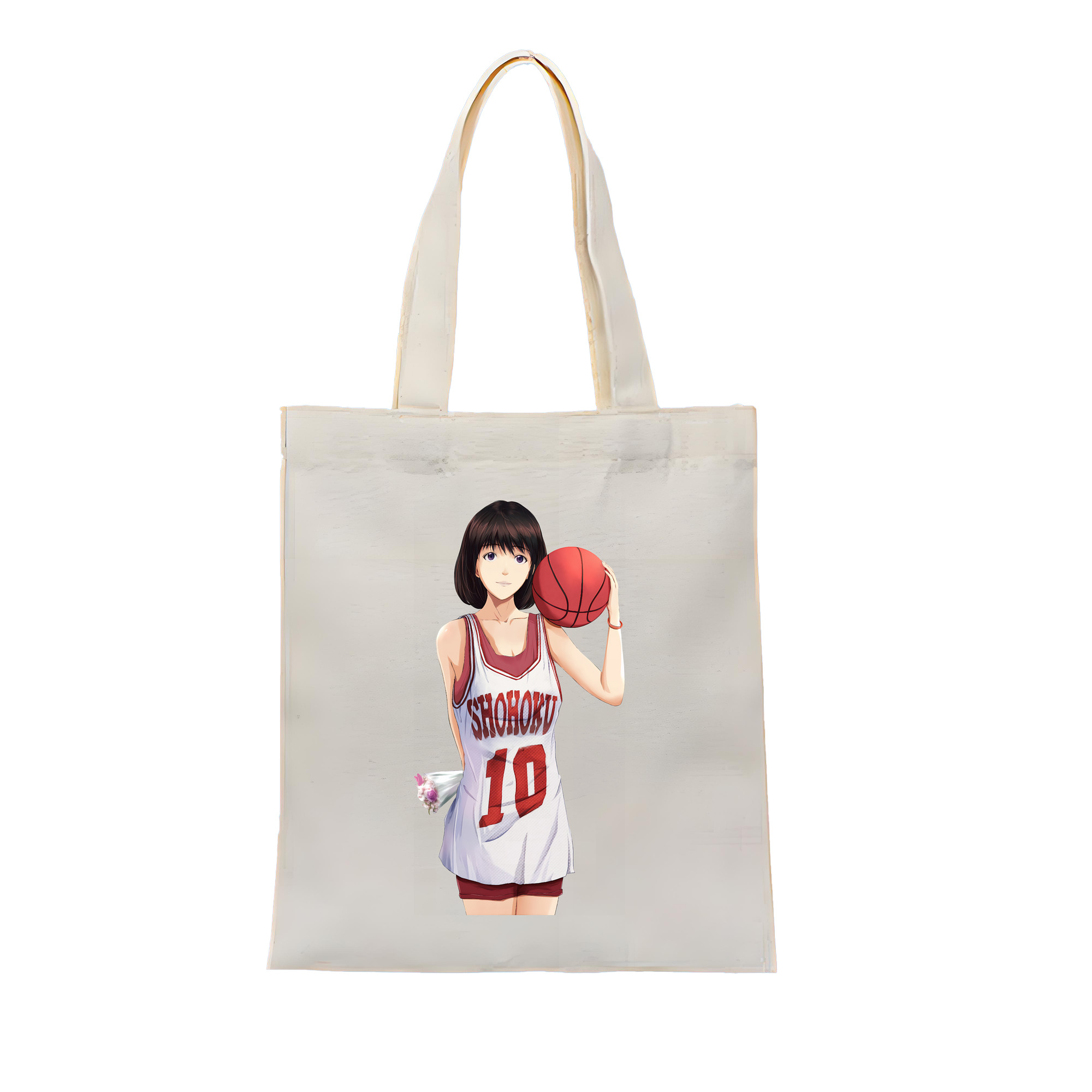 （画像用） SLAM DUNK／スラムダンク 縦型キャンバス生地手提げバッグ　トートバッグ
