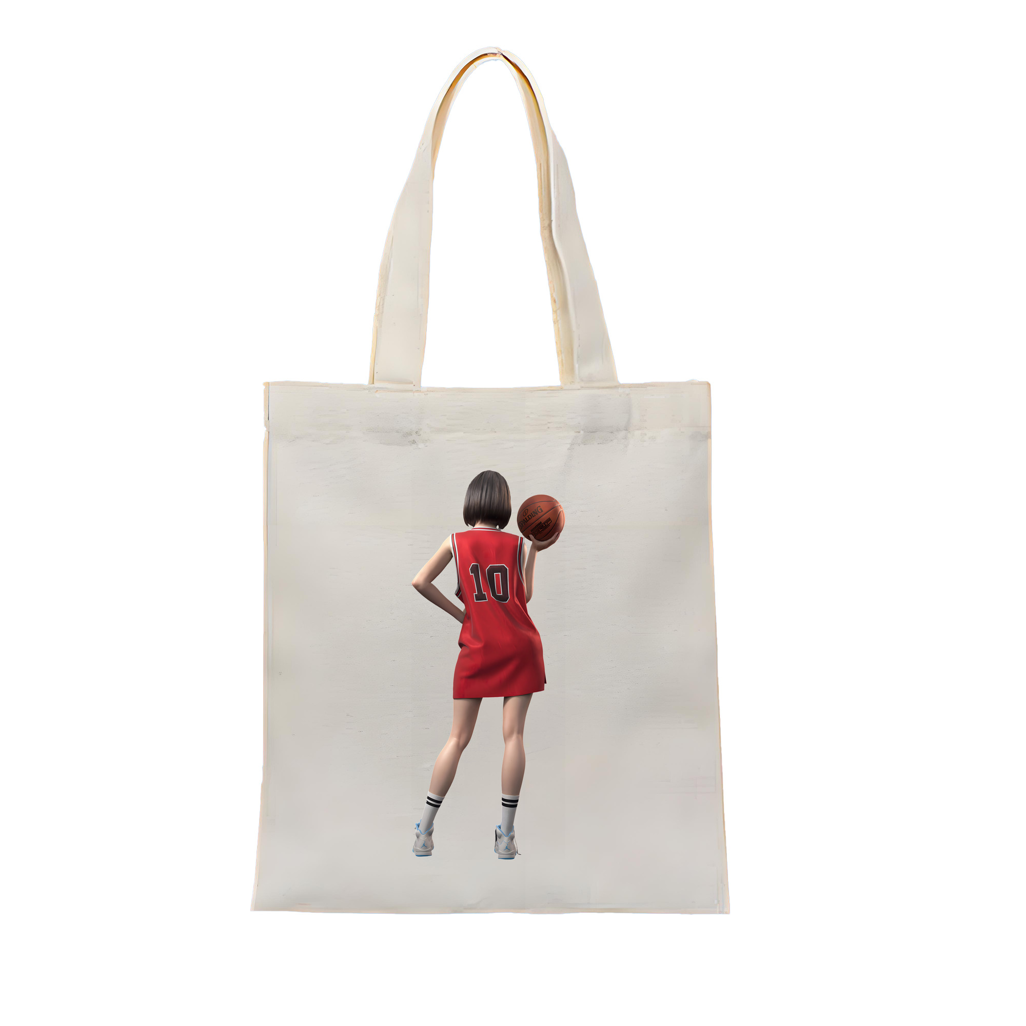 （画像用） SLAM DUNK／スラムダンク 縦型キャンバス生地手提げバッグ　トートバッグ