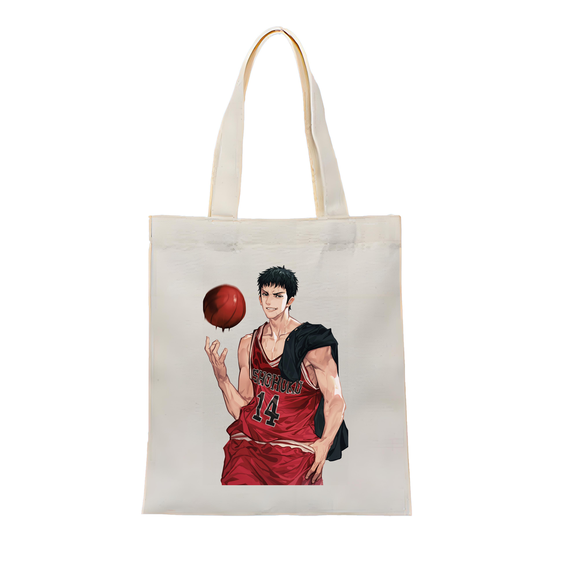 （画像用） SLAM DUNK／スラムダンク 縦型キャンバス生地手提げバッグ　トートバッグ
