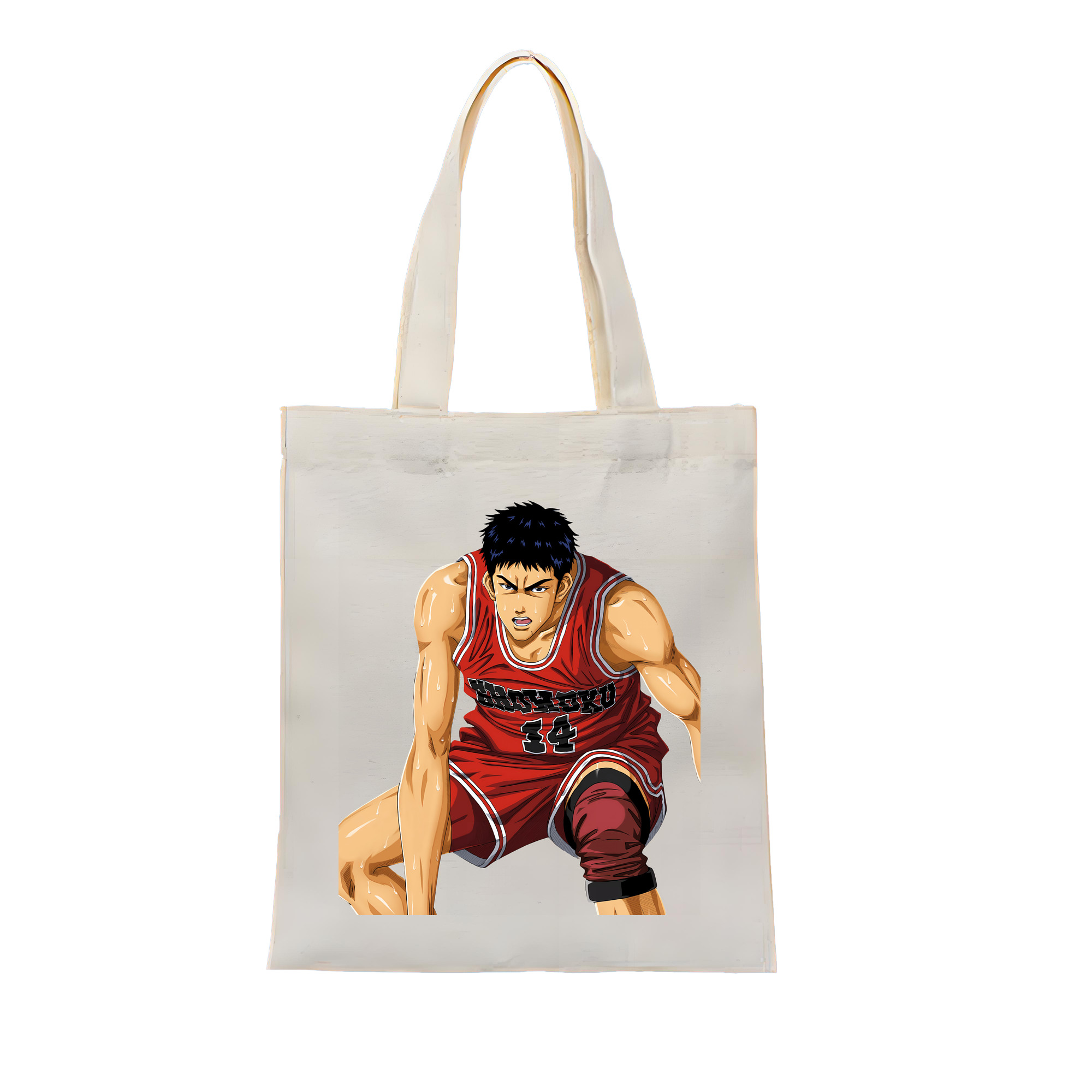 （画像用） SLAM DUNK／スラムダンク 縦型キャンバス生地手提げバッグ　トートバッグ