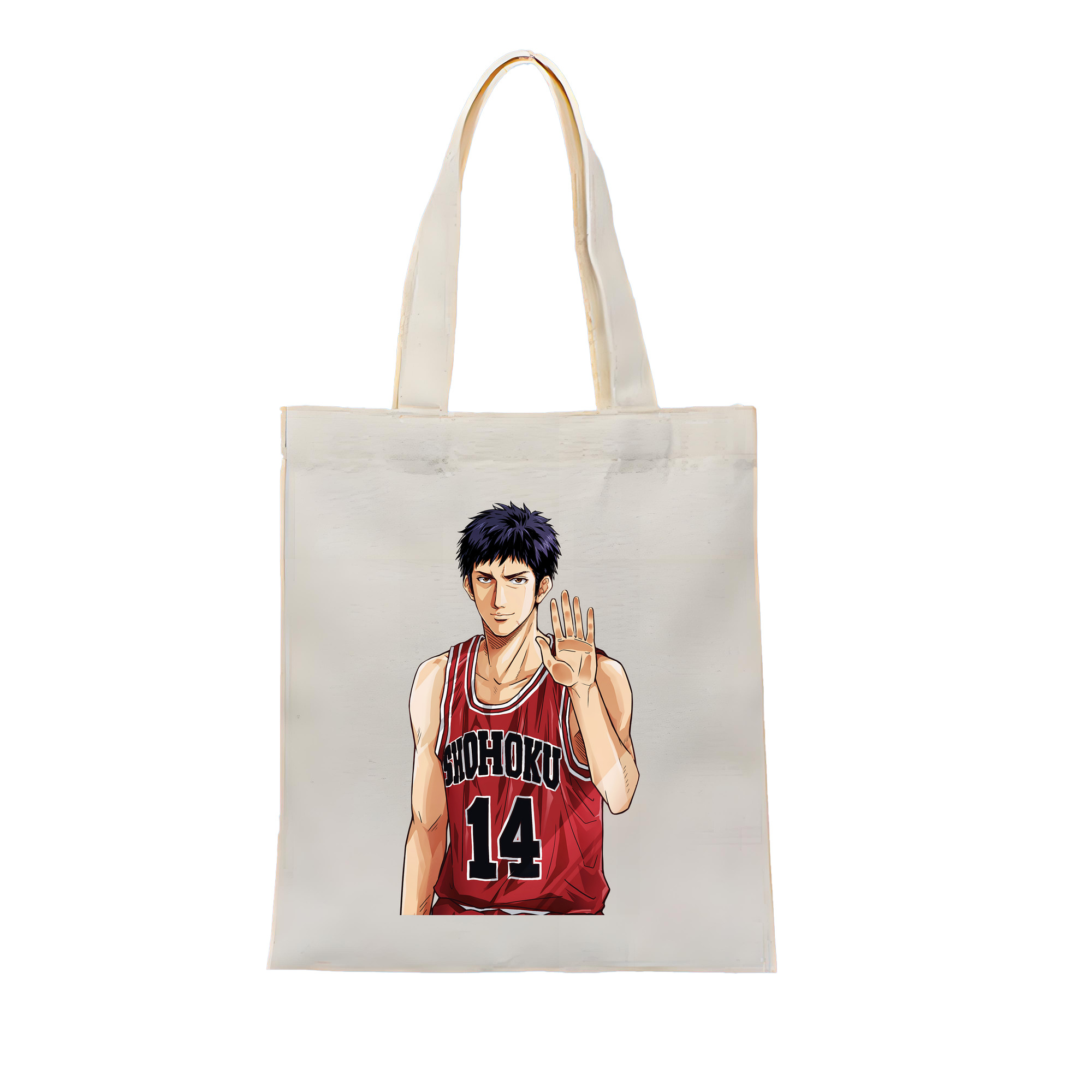 （画像用） SLAM DUNK／スラムダンク 縦型キャンバス生地手提げバッグ　トートバッグ