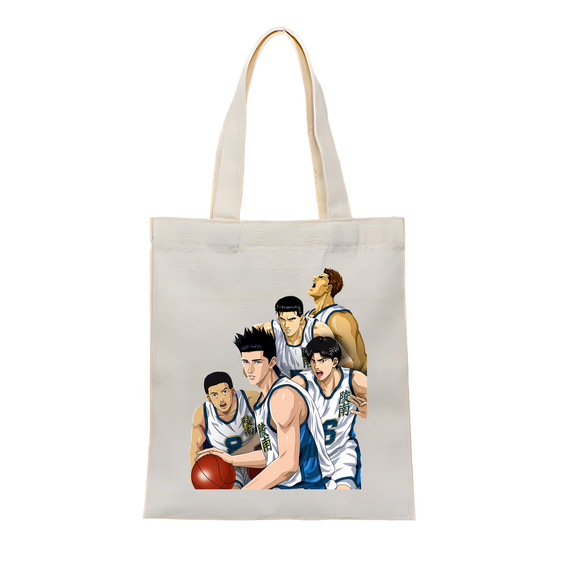 （画像用） SLAM DUNK／スラムダンク 縦型キャンバス生地手提げバッグ　トートバッグ