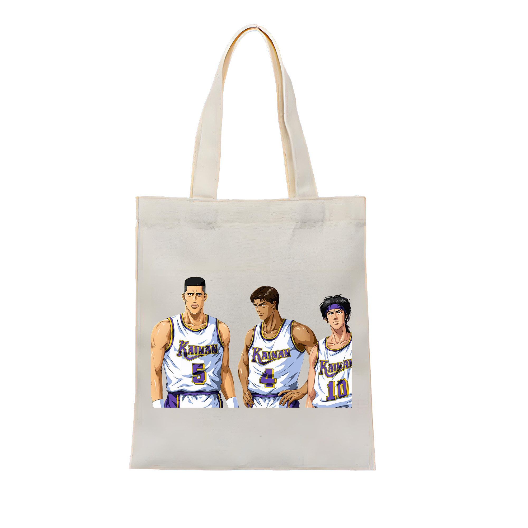 （画像用） SLAM DUNK／スラムダンク 縦型キャンバス生地手提げバッグ　トートバッグ