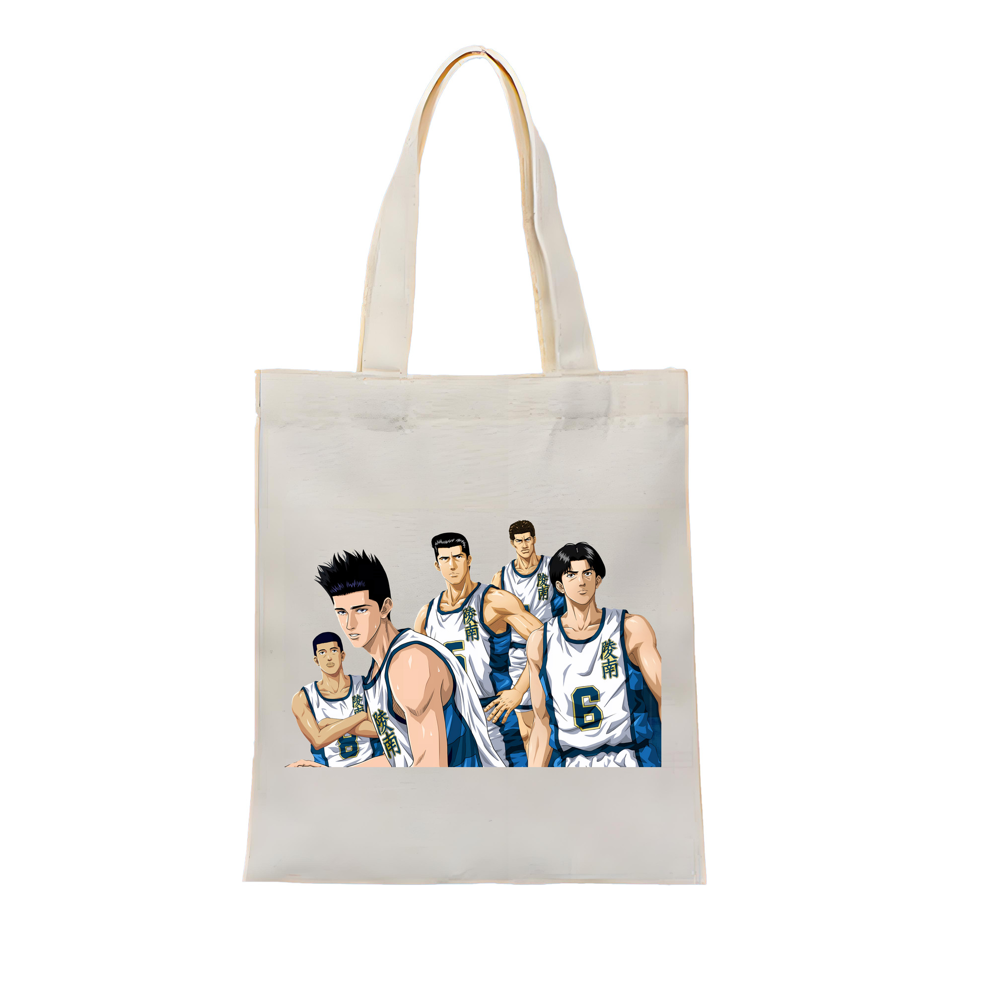 （画像用） SLAM DUNK／スラムダンク 縦型キャンバス生地手提げバッグ　トートバッグ