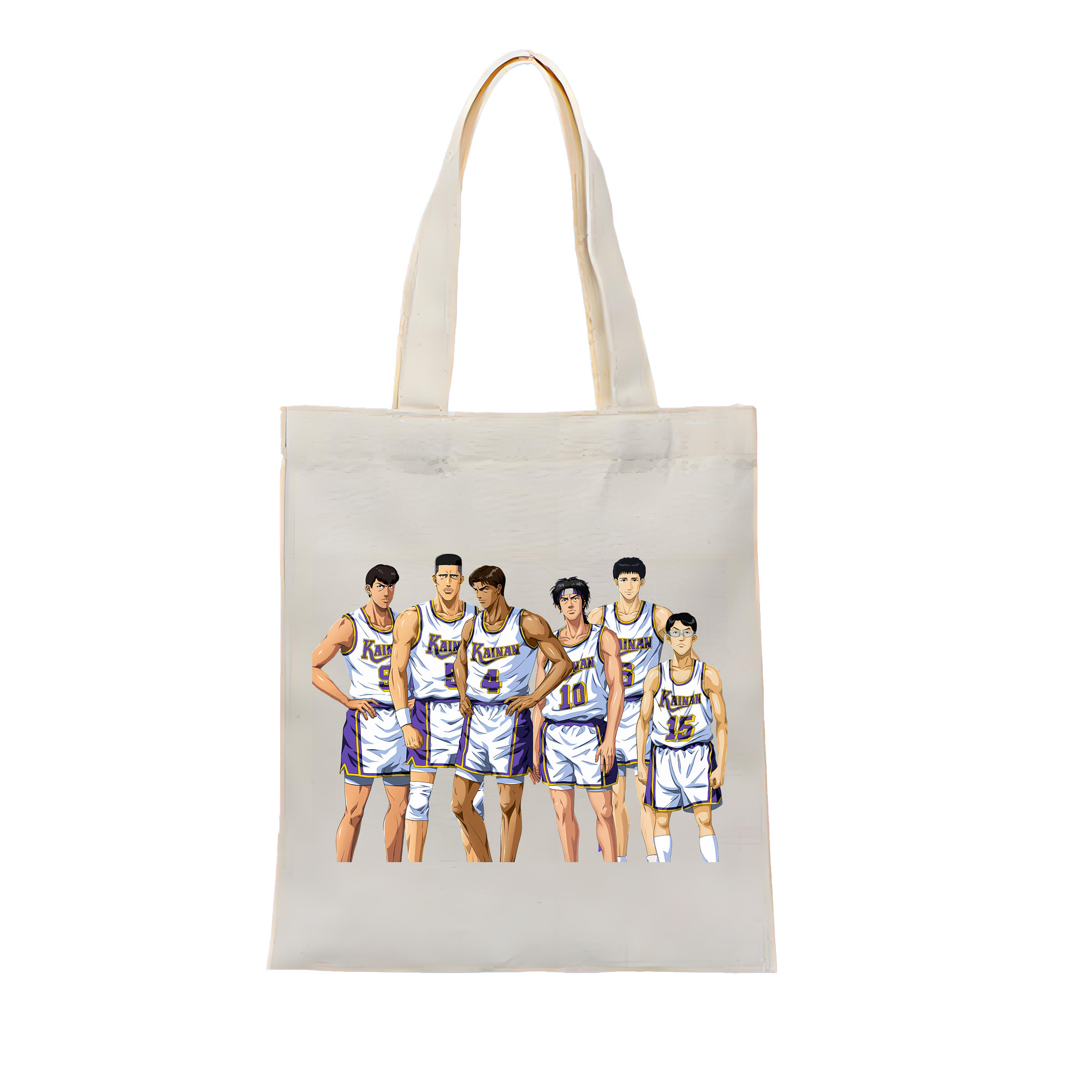 （画像用） SLAM DUNK／スラムダンク 縦型キャンバス生地手提げバッグ　トートバッグ