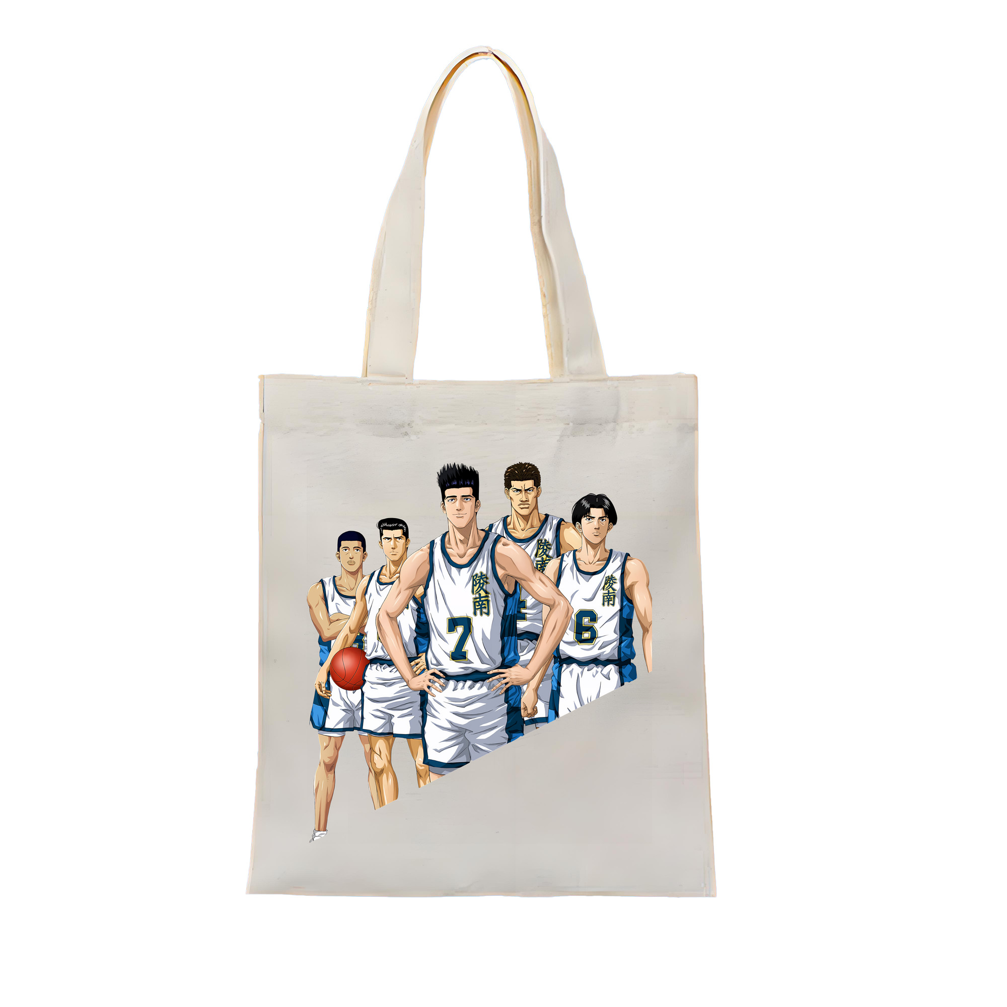 （画像用） SLAM DUNK／スラムダンク 縦型キャンバス生地手提げバッグ　トートバッグ