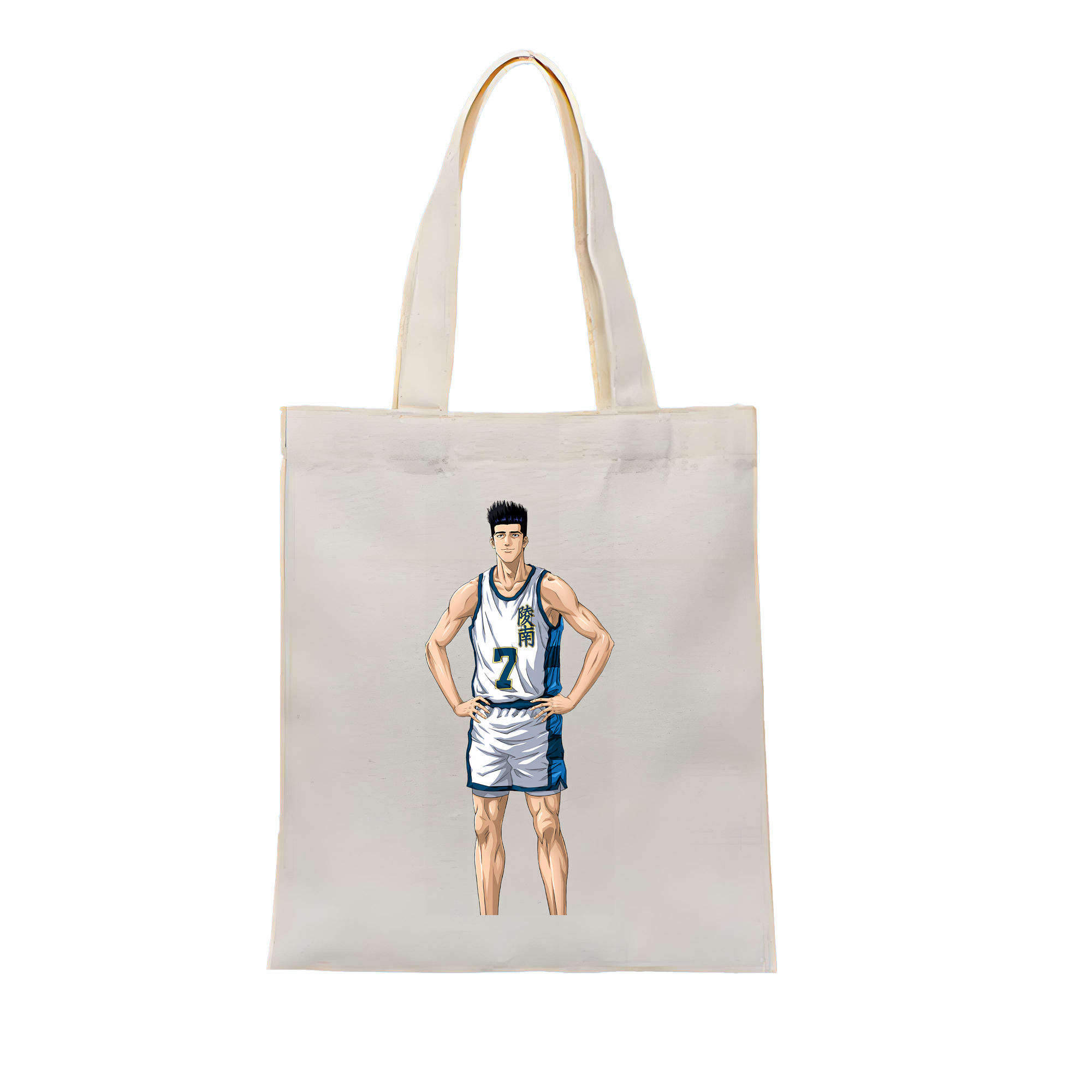 （画像用） SLAM DUNK／スラムダンク 縦型キャンバス生地手提げバッグ　トートバッグ