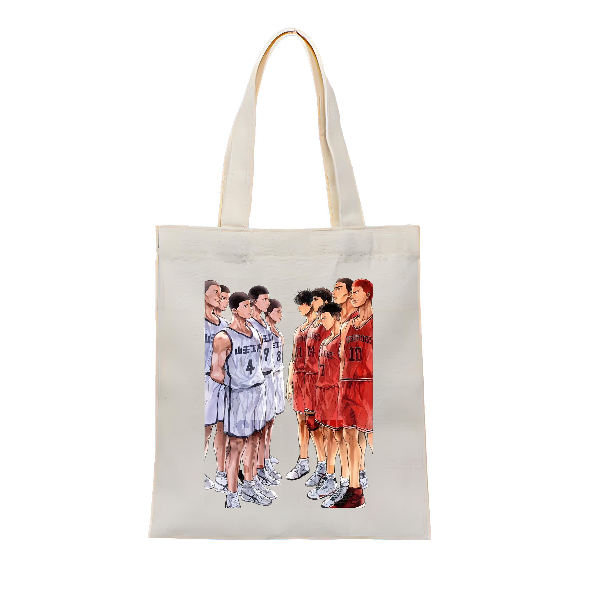 （画像用） SLAM DUNK／スラムダンク 縦型キャンバス生地手提げバッグ　トートバッグ