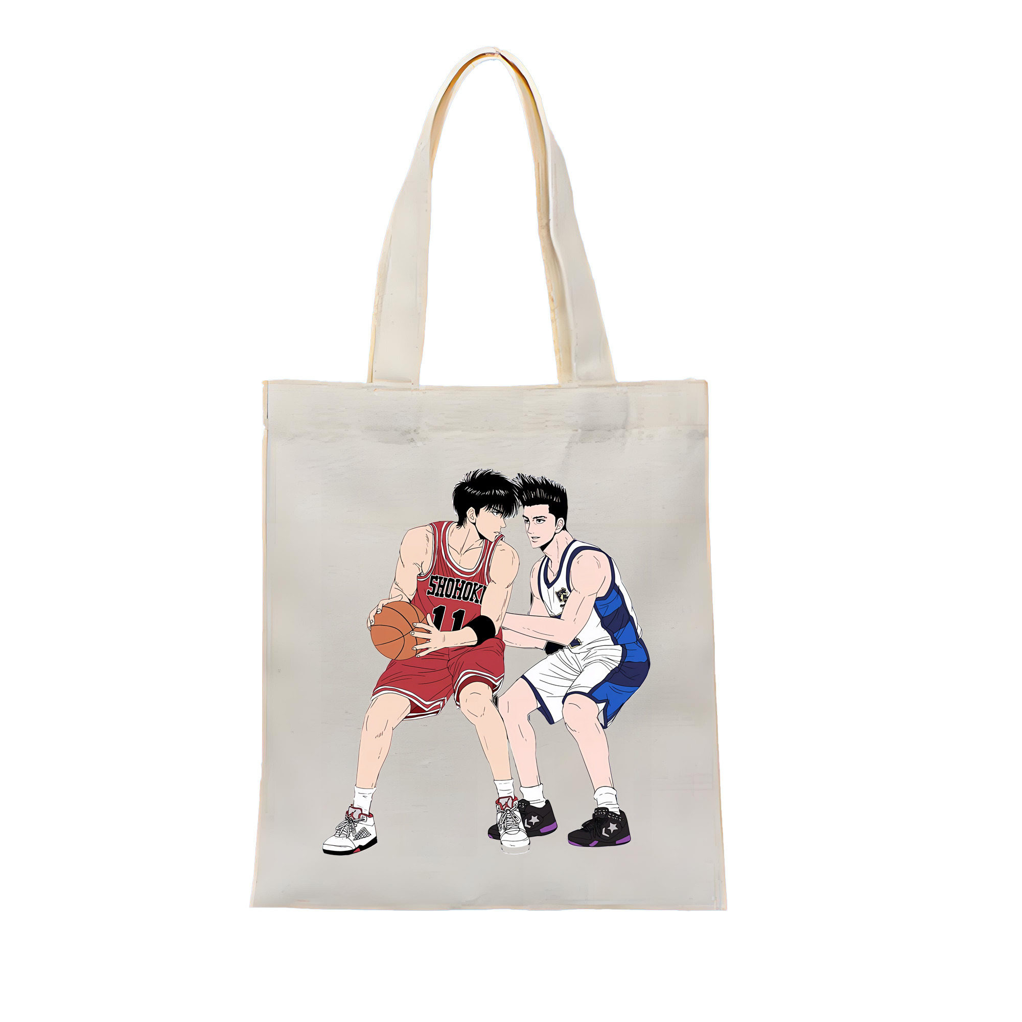 （画像用） SLAM DUNK／スラムダンク 縦型キャンバス生地手提げバッグ　トートバッグ