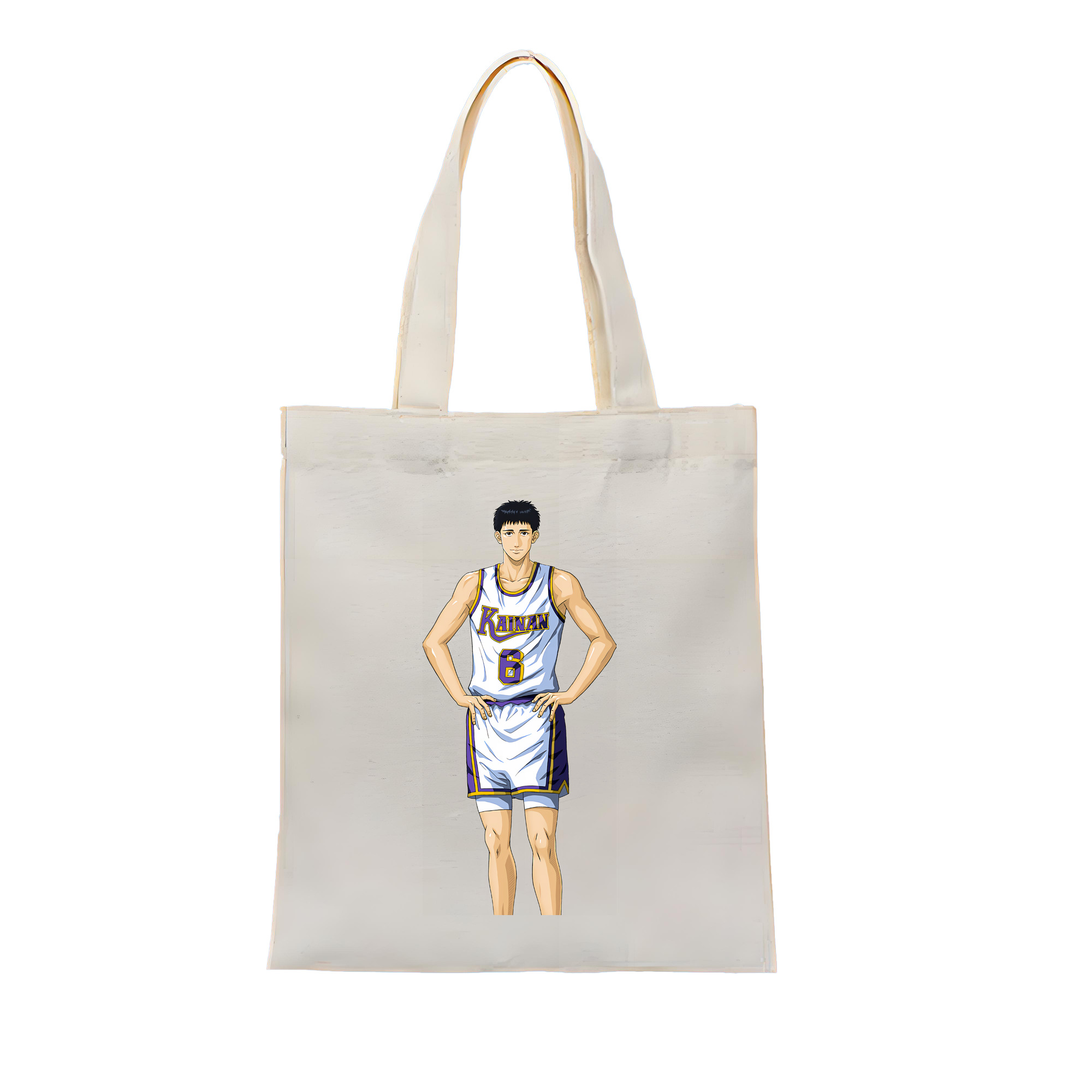 （画像用） SLAM DUNK／スラムダンク 縦型キャンバス生地手提げバッグ　トートバッグ