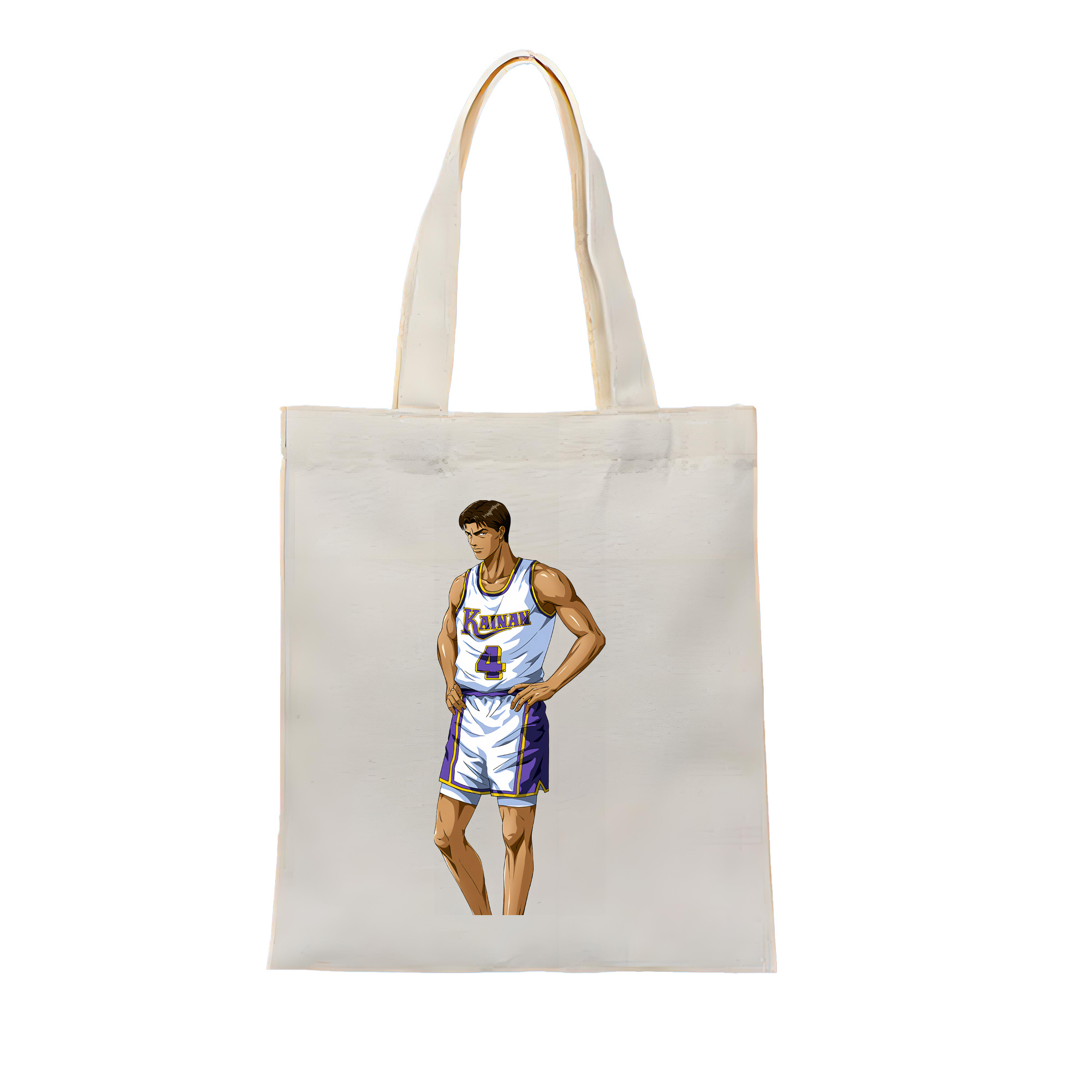 （画像用） SLAM DUNK／スラムダンク 縦型キャンバス生地手提げバッグ　トートバッグ