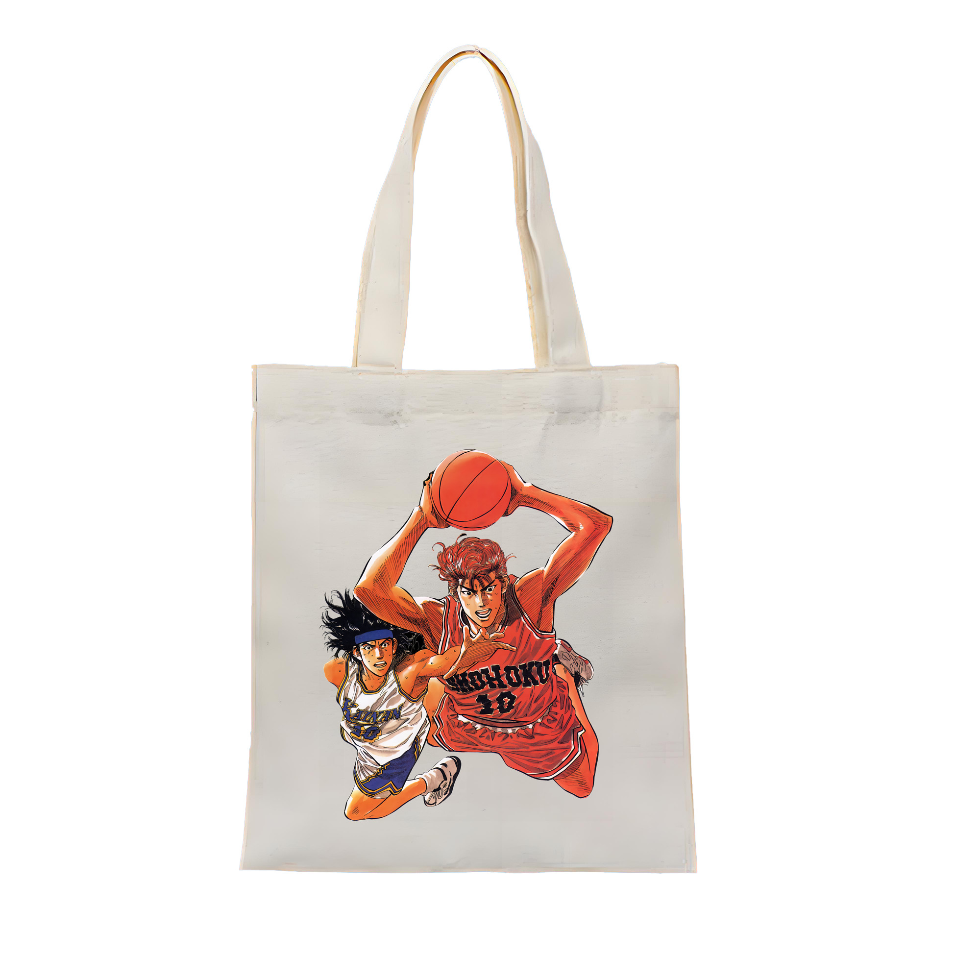 （画像用） SLAM DUNK／スラムダンク 縦型キャンバス生地手提げバッグ　トートバッグ