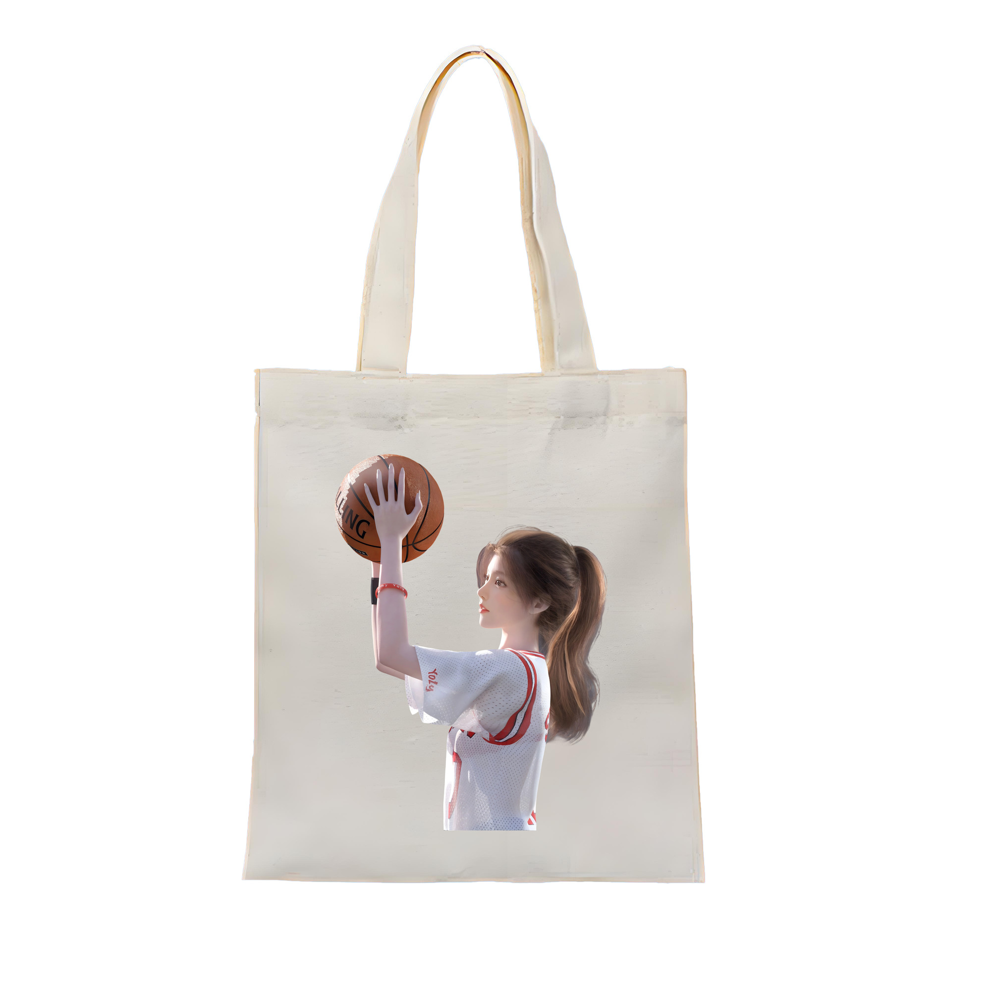 （画像用） SLAM DUNK／スラムダンク 縦型キャンバス生地手提げバッグ　トートバッグ