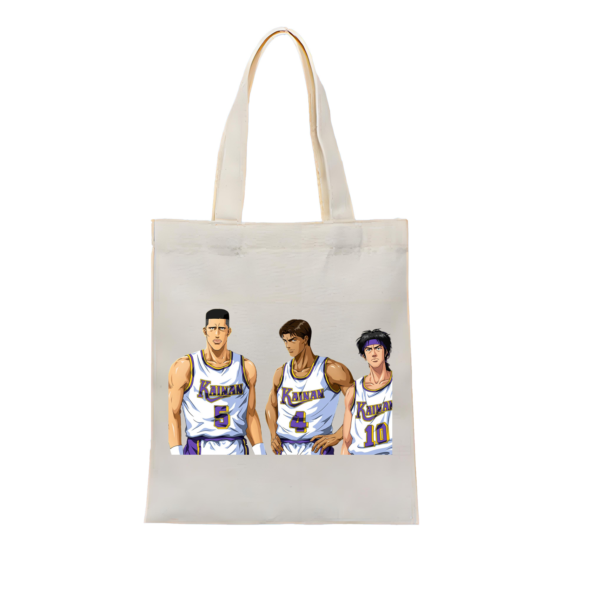 （画像用） SLAM DUNK／スラムダンク 縦型キャンバス生地手提げバッグ　トートバッグ