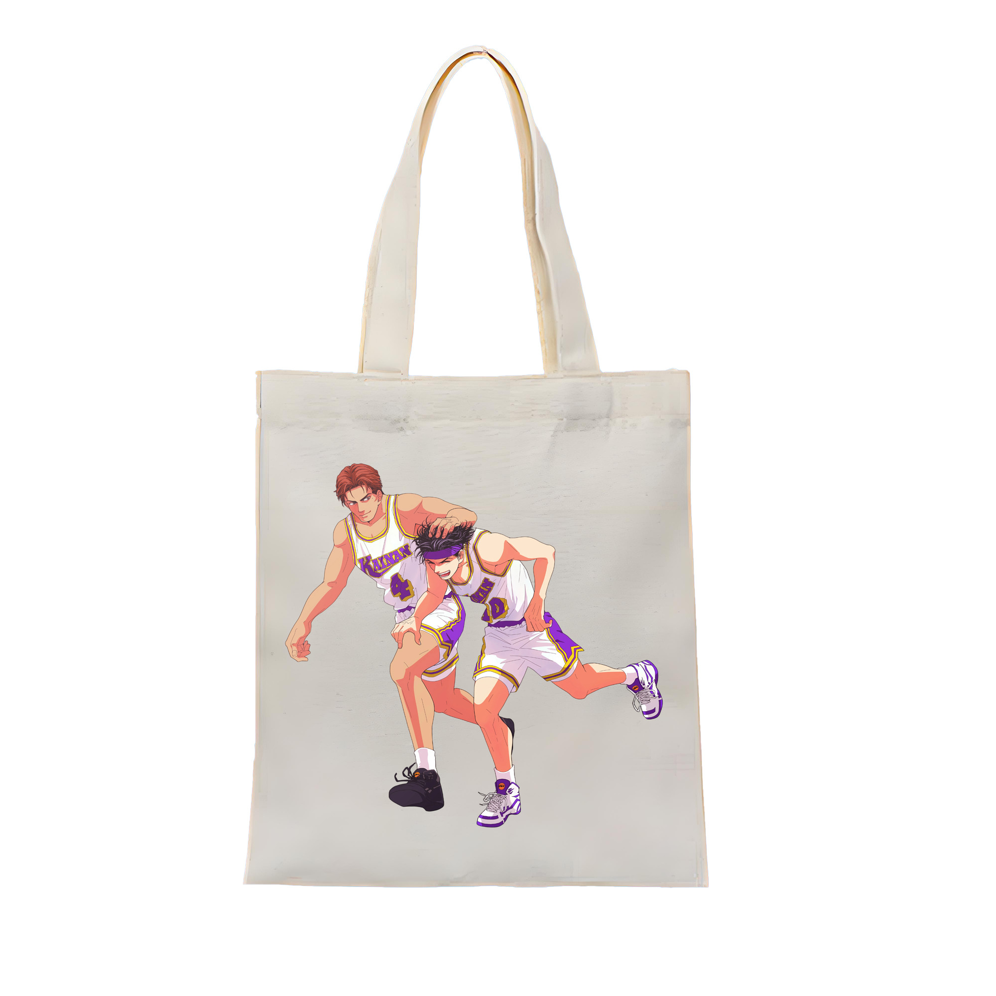 （画像用） SLAM DUNK／スラムダンク 縦型キャンバス生地手提げバッグ　トートバッグ