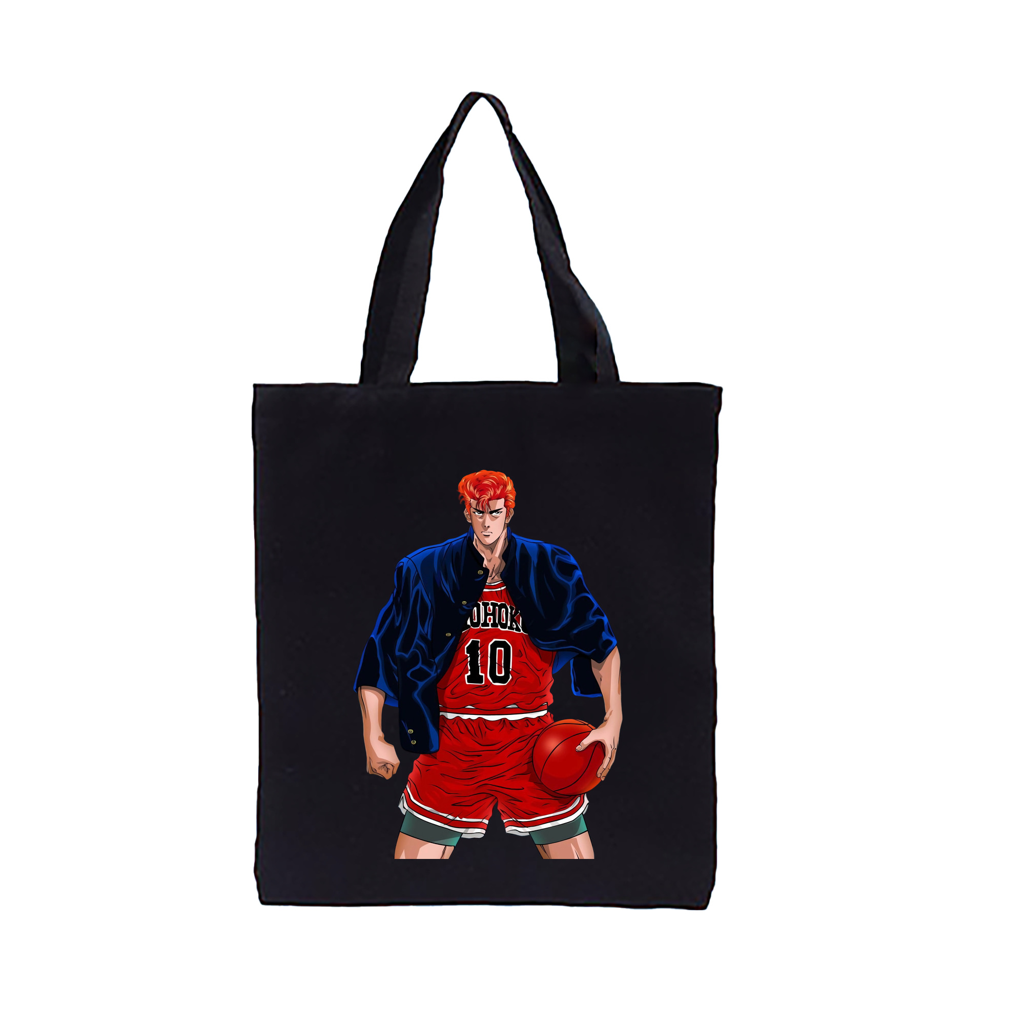 （画像用） SLAM DUNK／スラムダンク 縦型キャンバス生地手提げバッグ　トートバッグ