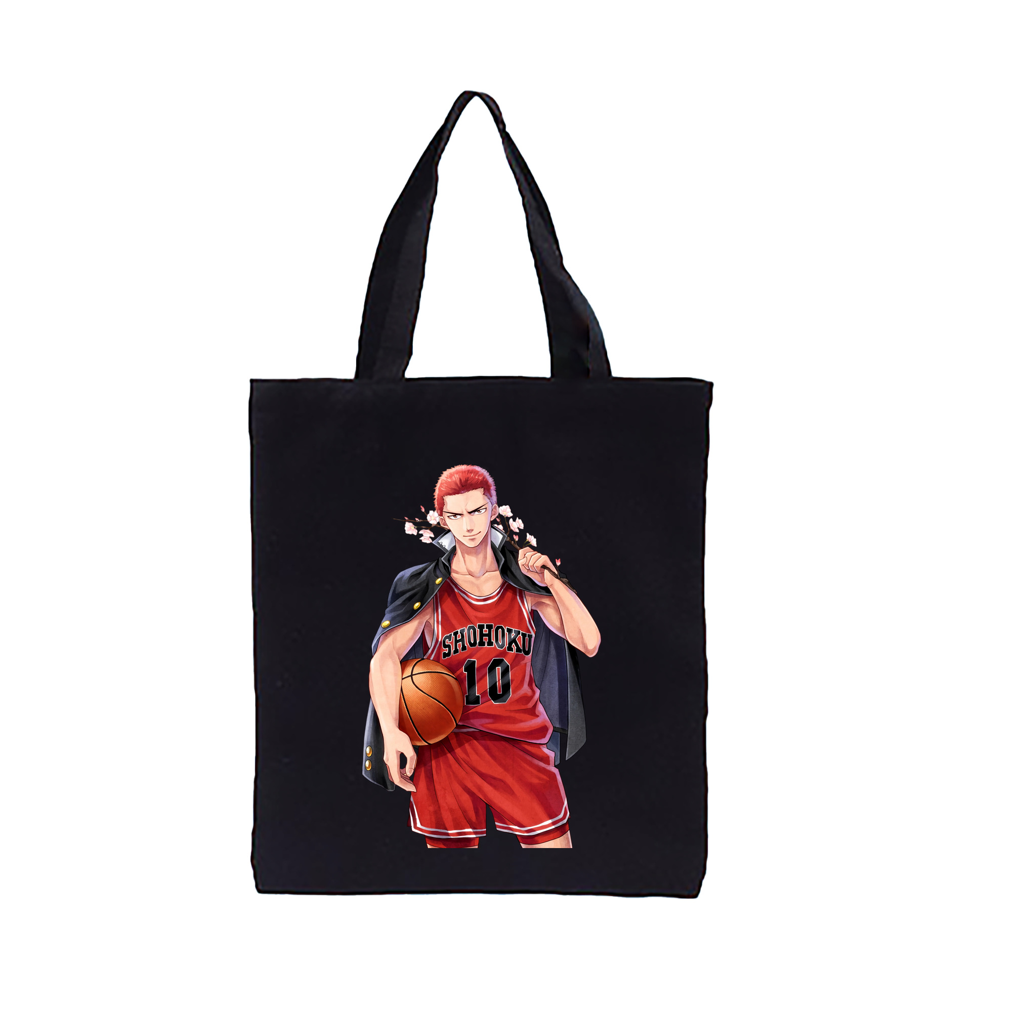 （画像用） SLAM DUNK／スラムダンク 縦型キャンバス生地手提げバッグ　トートバッグ