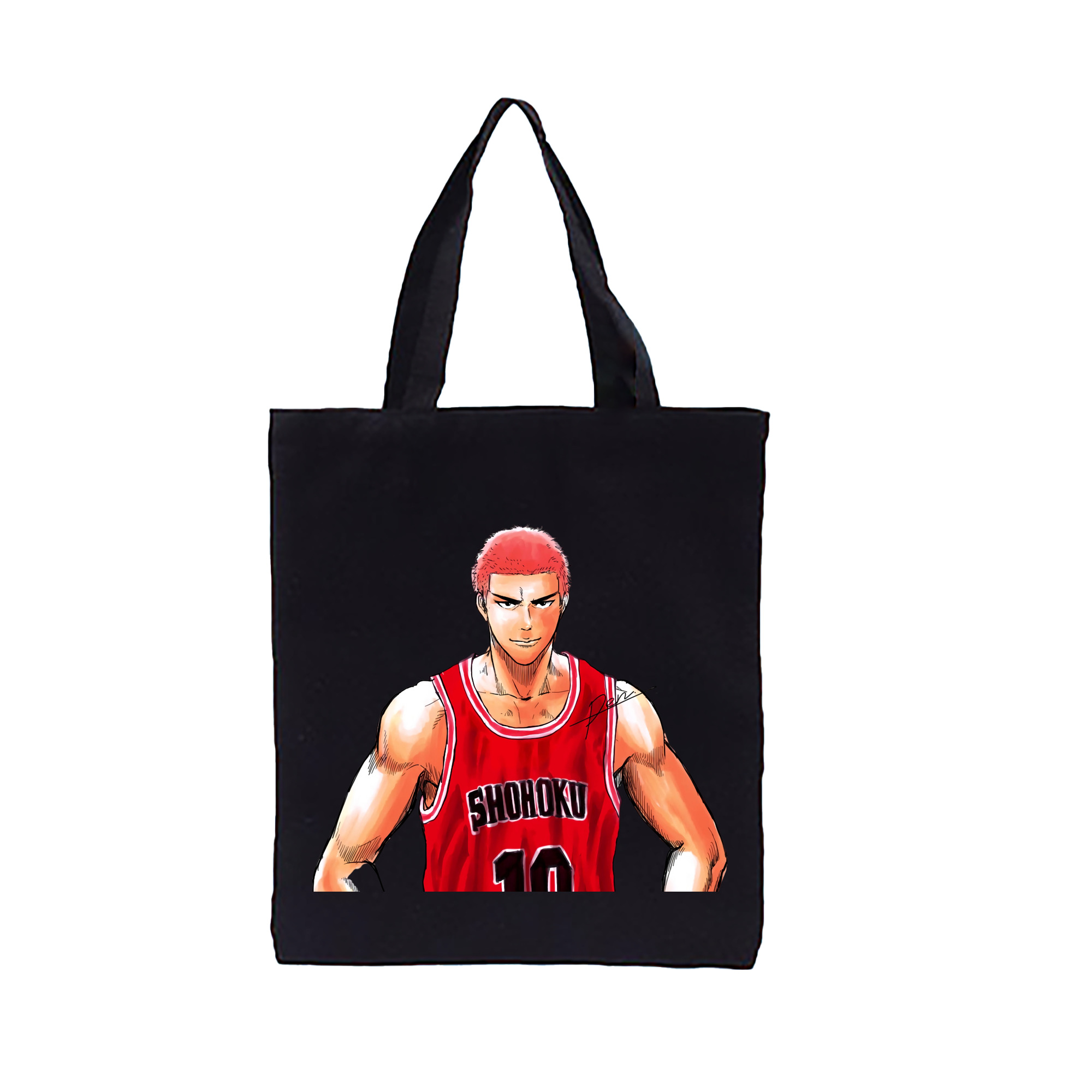 （画像用） SLAM DUNK／スラムダンク 縦型キャンバス生地手提げバッグ　トートバッグ