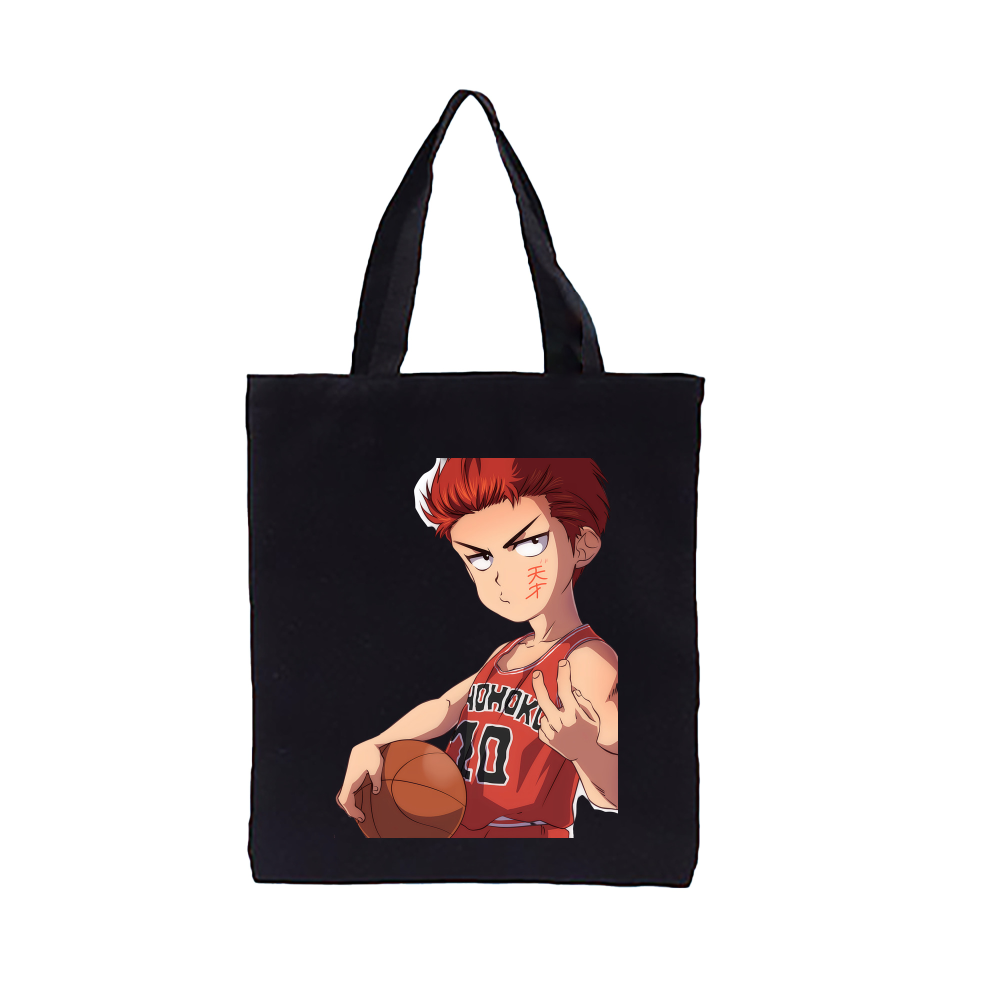 （画像用） SLAM DUNK／スラムダンク 縦型キャンバス生地手提げバッグ　トートバッグ