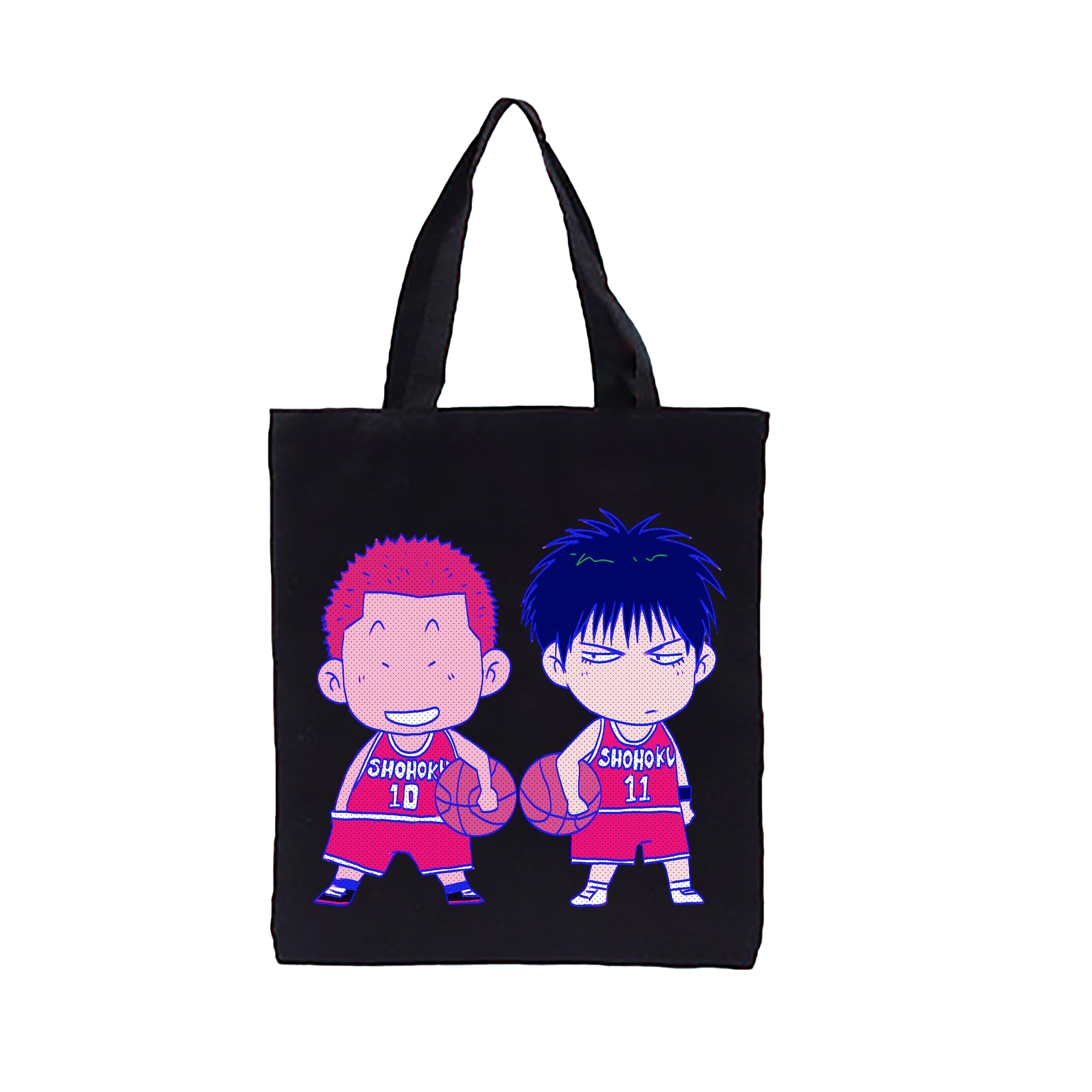（画像用） SLAM DUNK／スラムダンク 縦型キャンバス生地手提げバッグ　トートバッグ