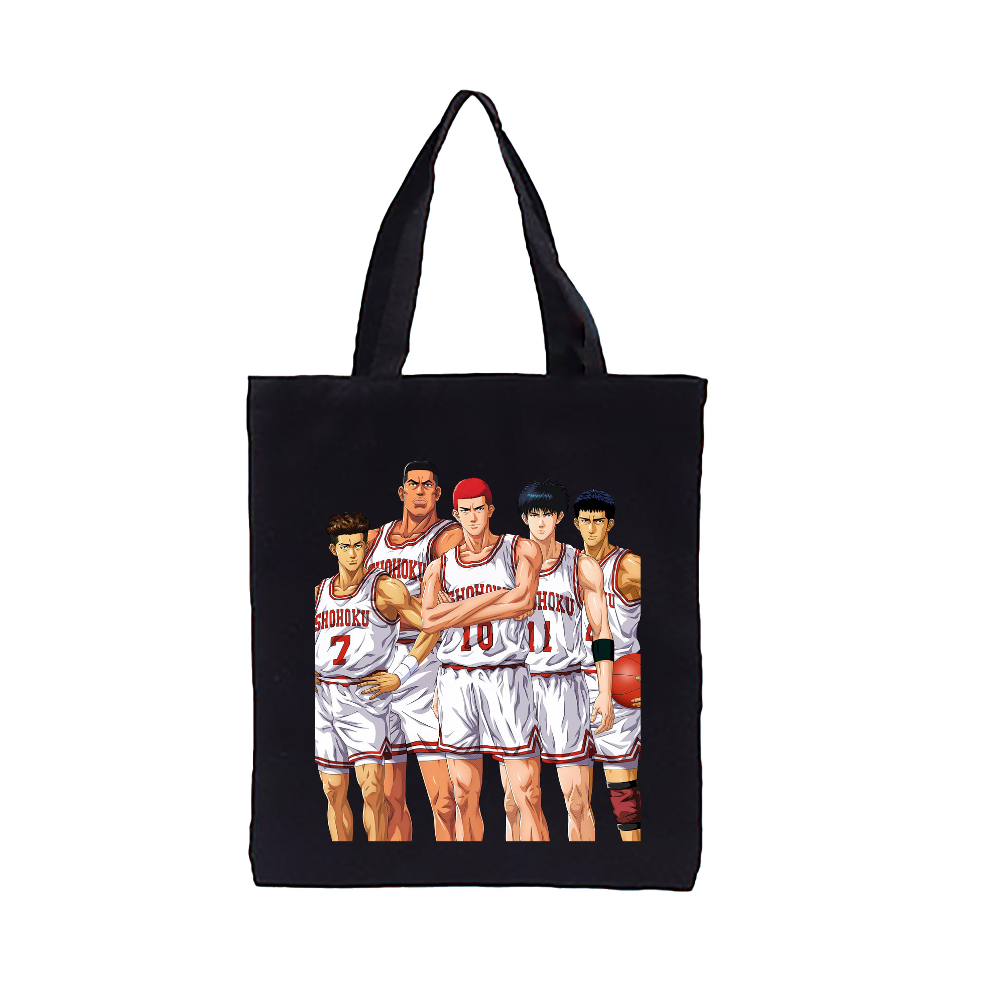 （画像用） SLAM DUNK／スラムダンク 縦型キャンバス生地手提げバッグ　トートバッグ