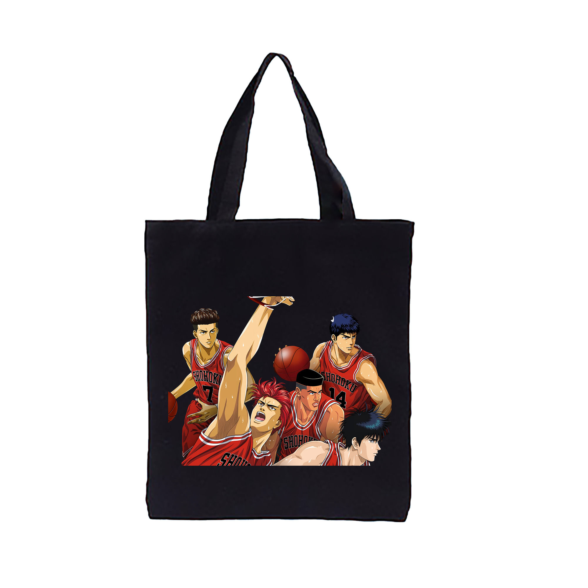 （画像用） SLAM DUNK／スラムダンク 縦型キャンバス生地手提げバッグ　トートバッグ