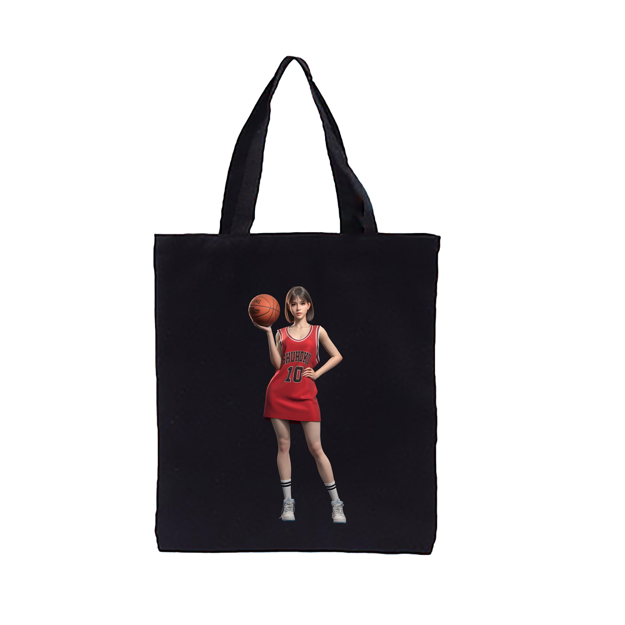 （画像用） SLAM DUNK／スラムダンク 縦型キャンバス生地手提げバッグ　トートバッグ