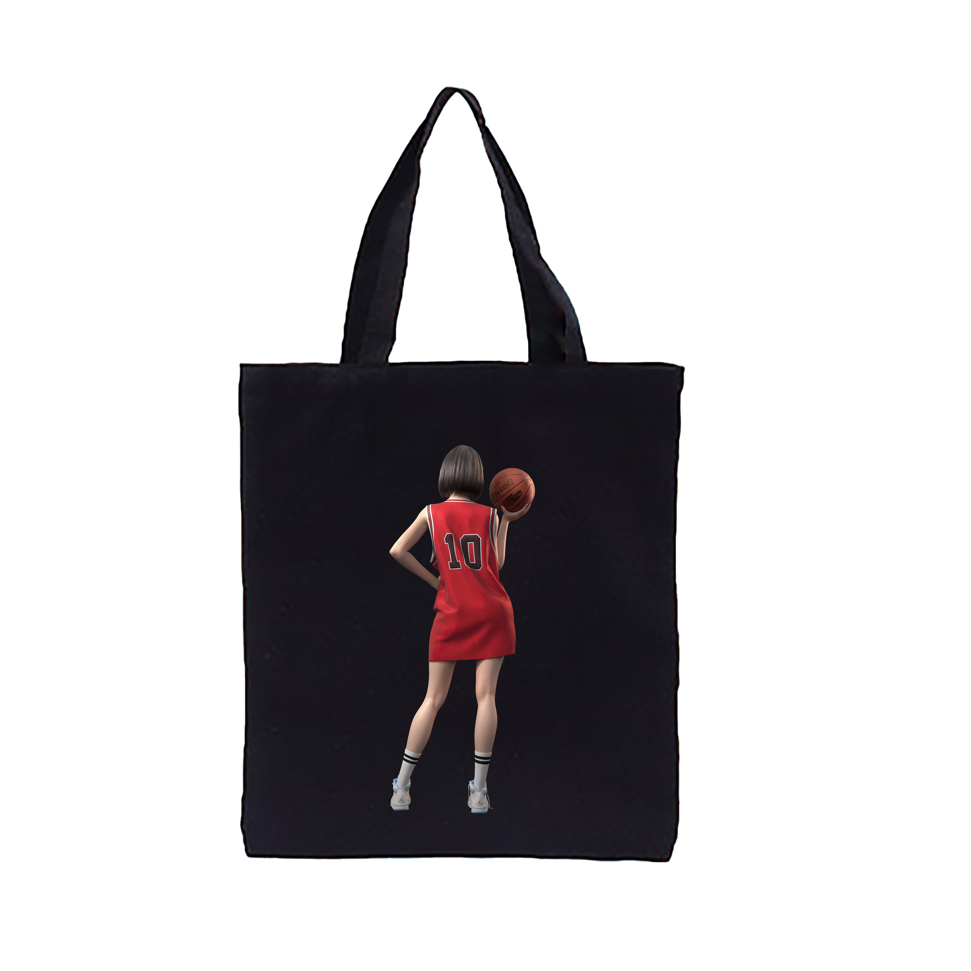 （画像用） SLAM DUNK／スラムダンク 縦型キャンバス生地手提げバッグ　トートバッグ