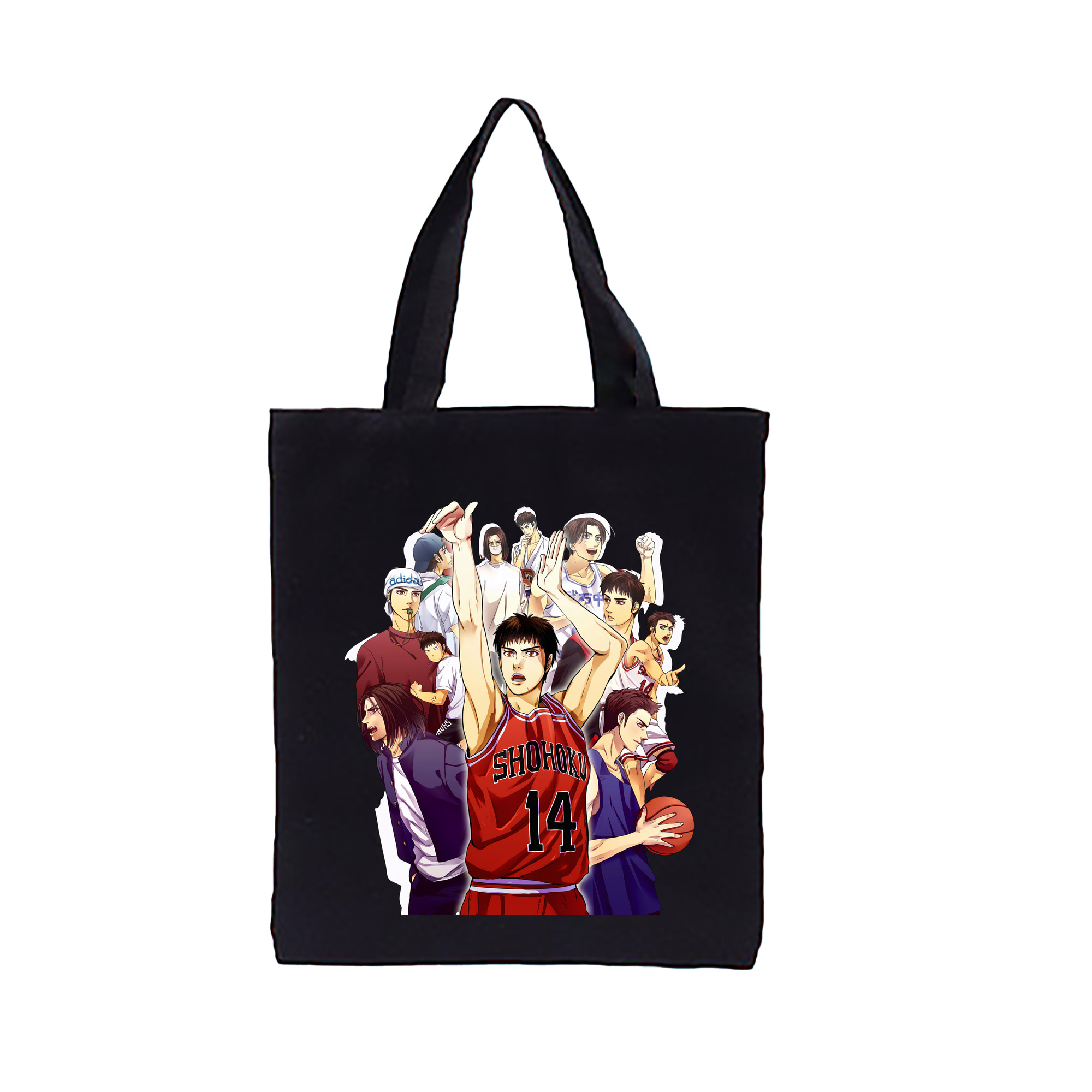 （画像用） SLAM DUNK／スラムダンク 縦型キャンバス生地手提げバッグ　トートバッグ