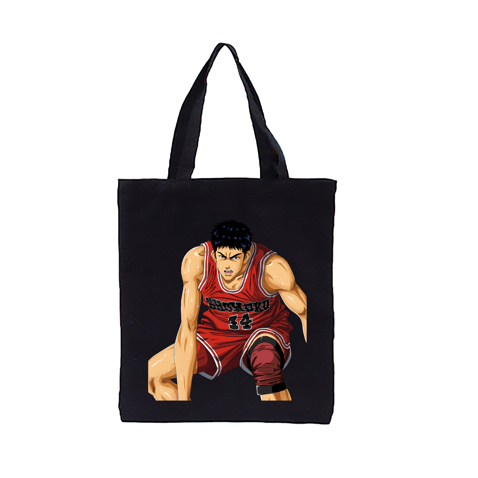 （画像用） SLAM DUNK／スラムダンク 縦型キャンバス生地手提げバッグ　トートバッグ