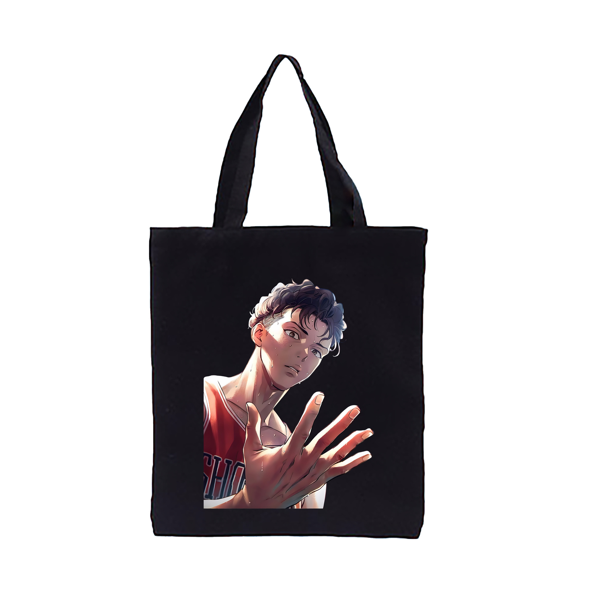 （画像用） SLAM DUNK／スラムダンク 縦型キャンバス生地手提げバッグ　トートバッグ