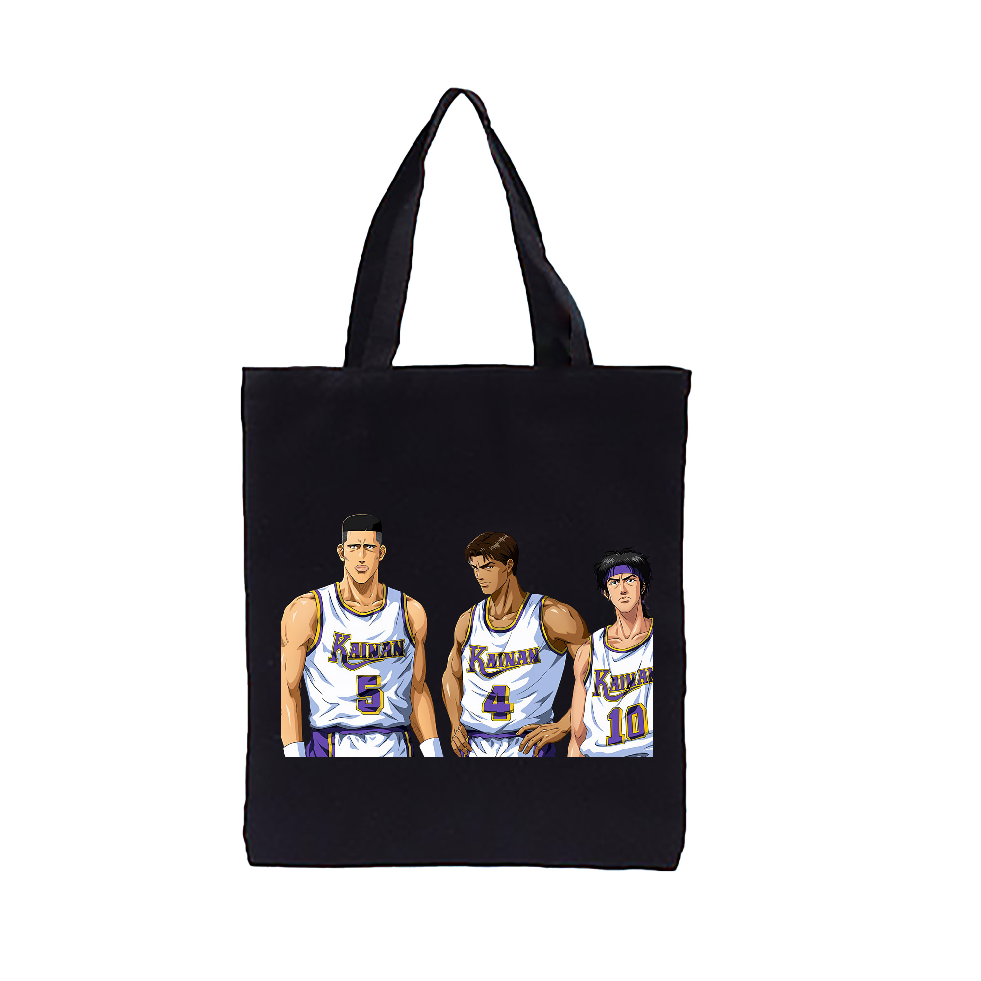 （画像用） SLAM DUNK／スラムダンク 縦型キャンバス生地手提げバッグ　トートバッグ