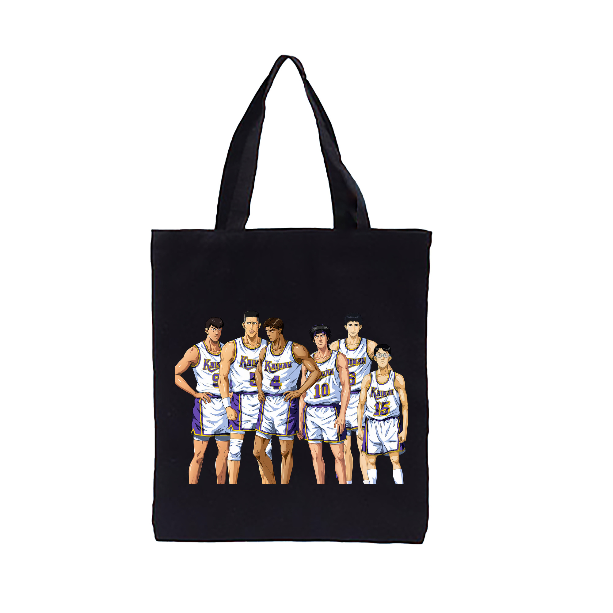 （画像用） SLAM DUNK／スラムダンク 縦型キャンバス生地手提げバッグ　トートバッグ