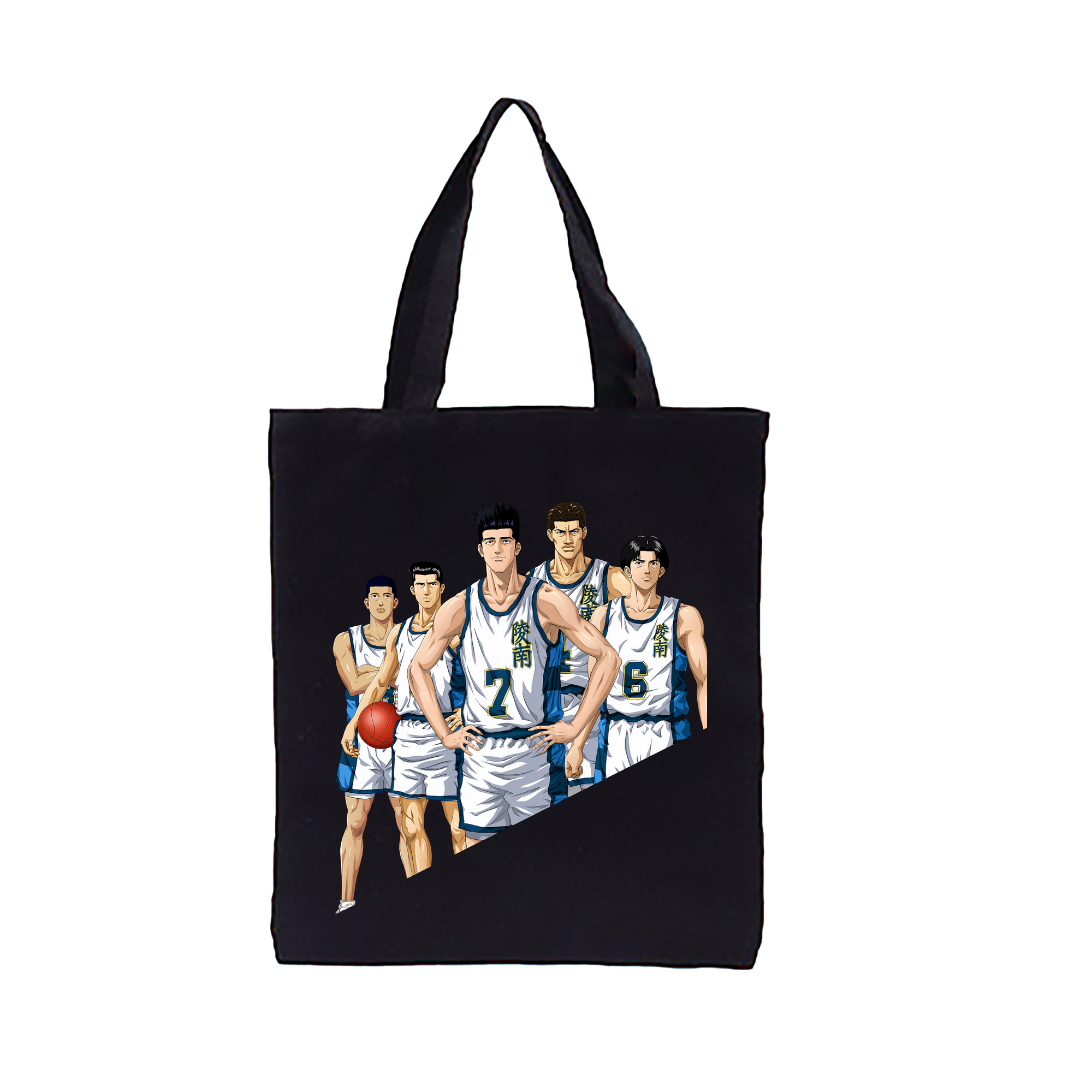 （画像用） SLAM DUNK／スラムダンク 縦型キャンバス生地手提げバッグ　トートバッグ