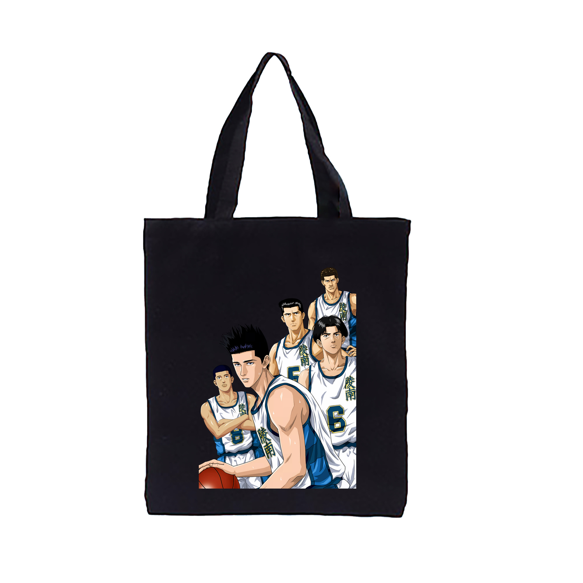 （画像用） SLAM DUNK／スラムダンク 縦型キャンバス生地手提げバッグ　トートバッグ