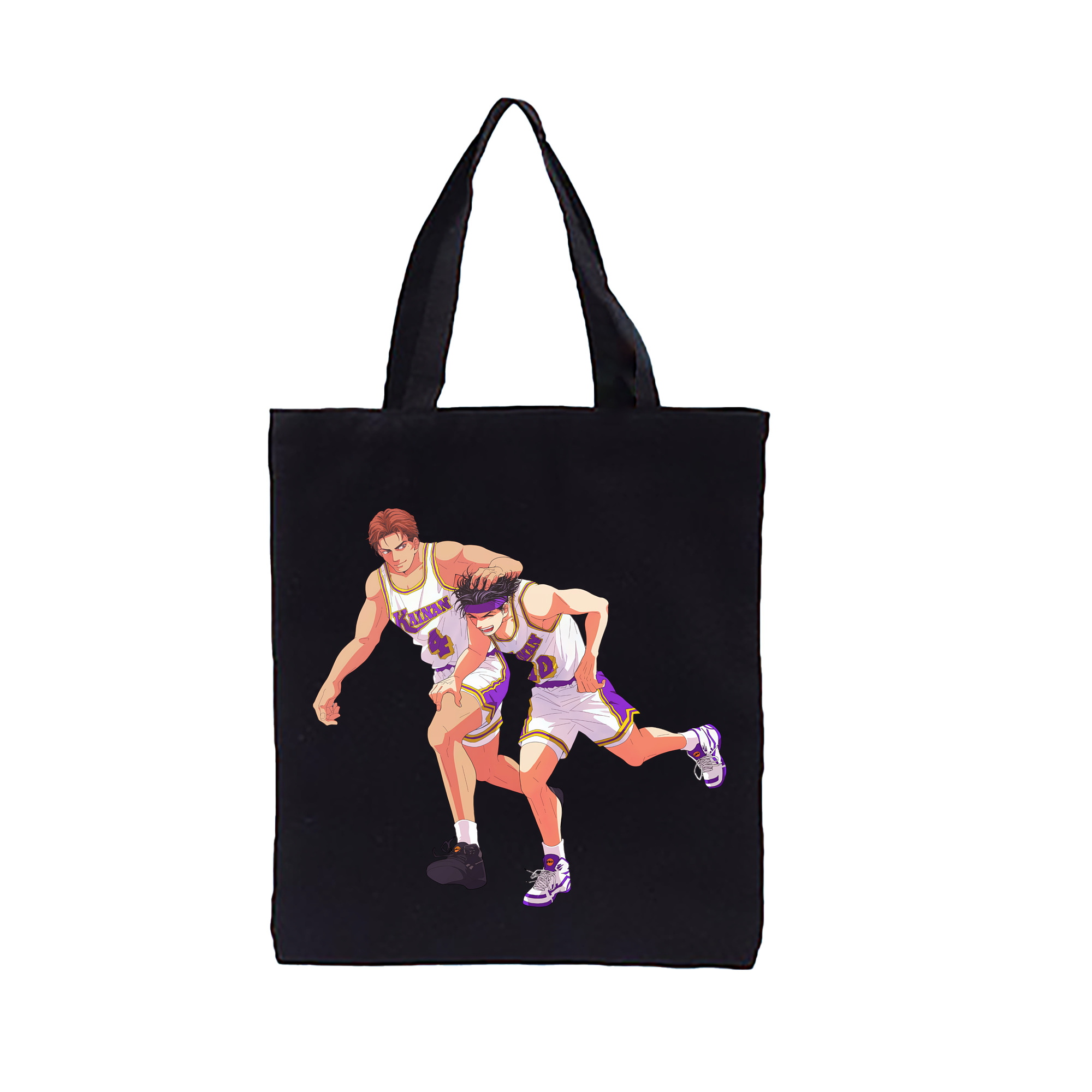 （画像用） SLAM DUNK／スラムダンク 縦型キャンバス生地手提げバッグ　トートバッグ