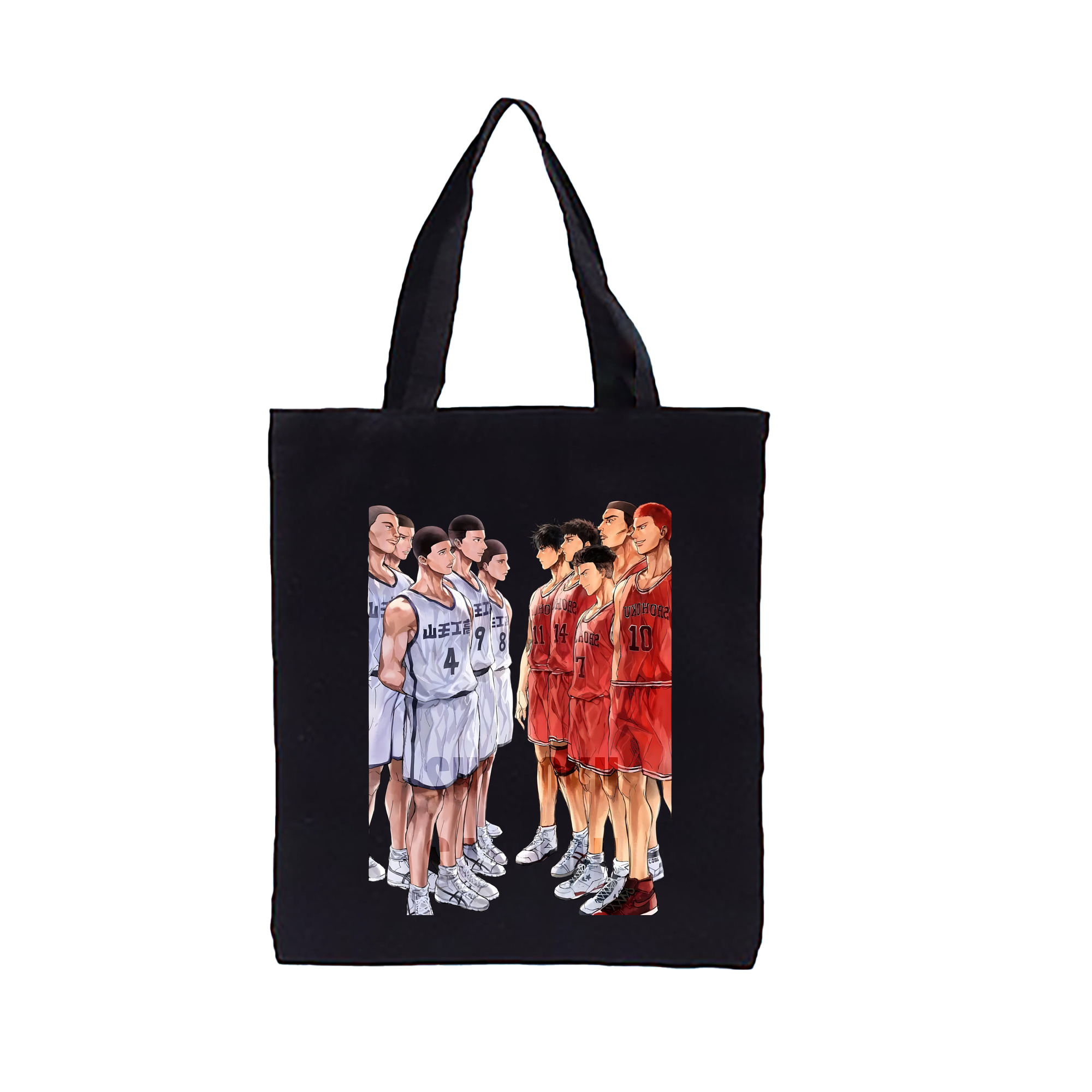 （画像用） SLAM DUNK／スラムダンク 縦型キャンバス生地手提げバッグ　トートバッグ