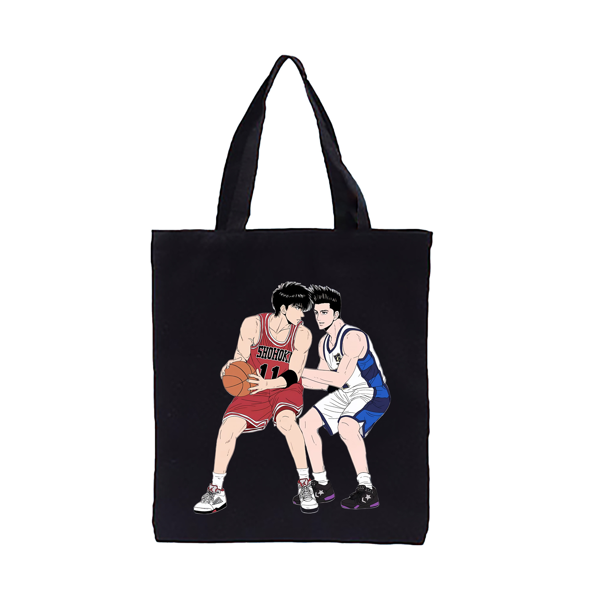 （画像用） SLAM DUNK／スラムダンク 縦型キャンバス生地手提げバッグ　トートバッグ
