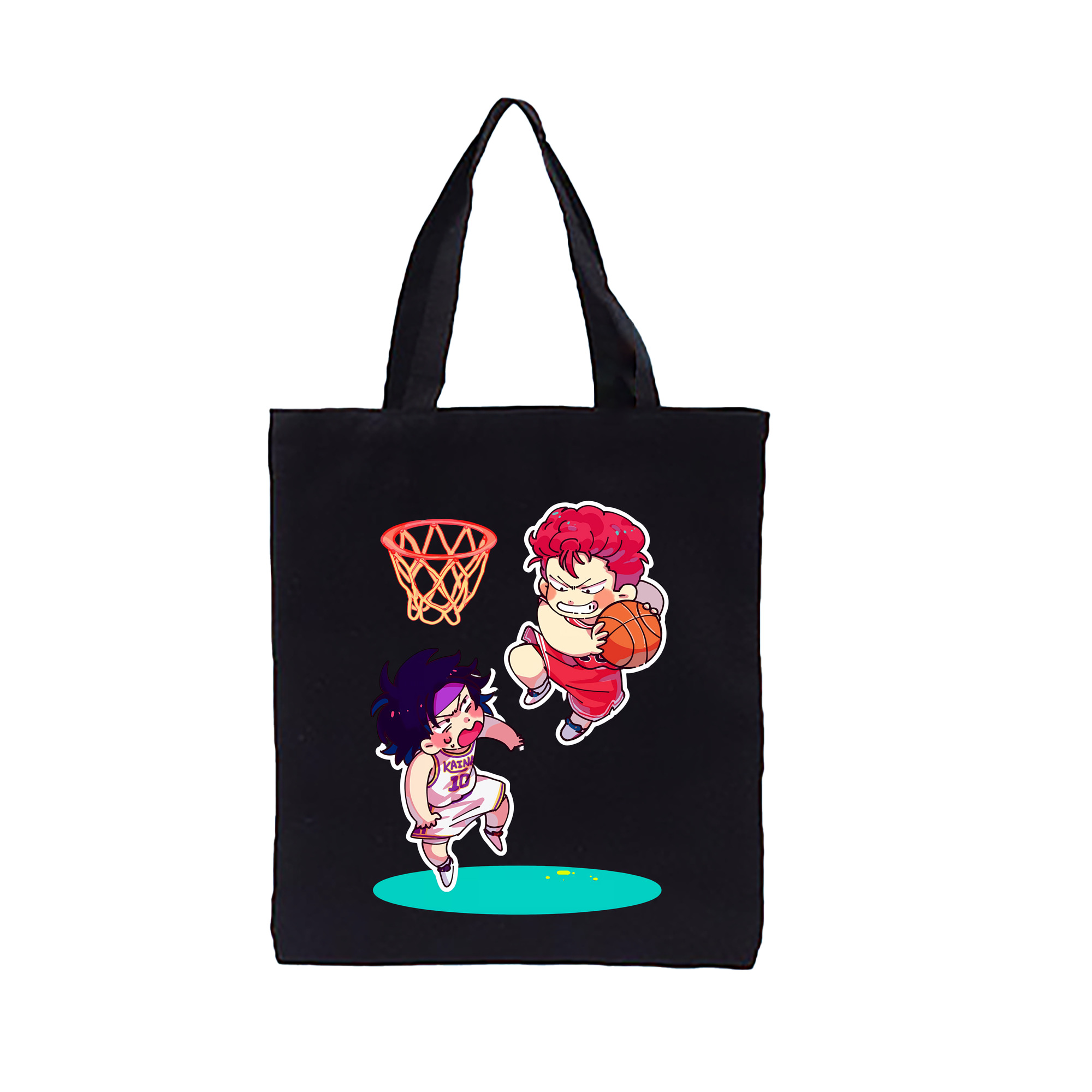 （画像用） SLAM DUNK／スラムダンク 縦型キャンバス生地手提げバッグ　トートバッグ