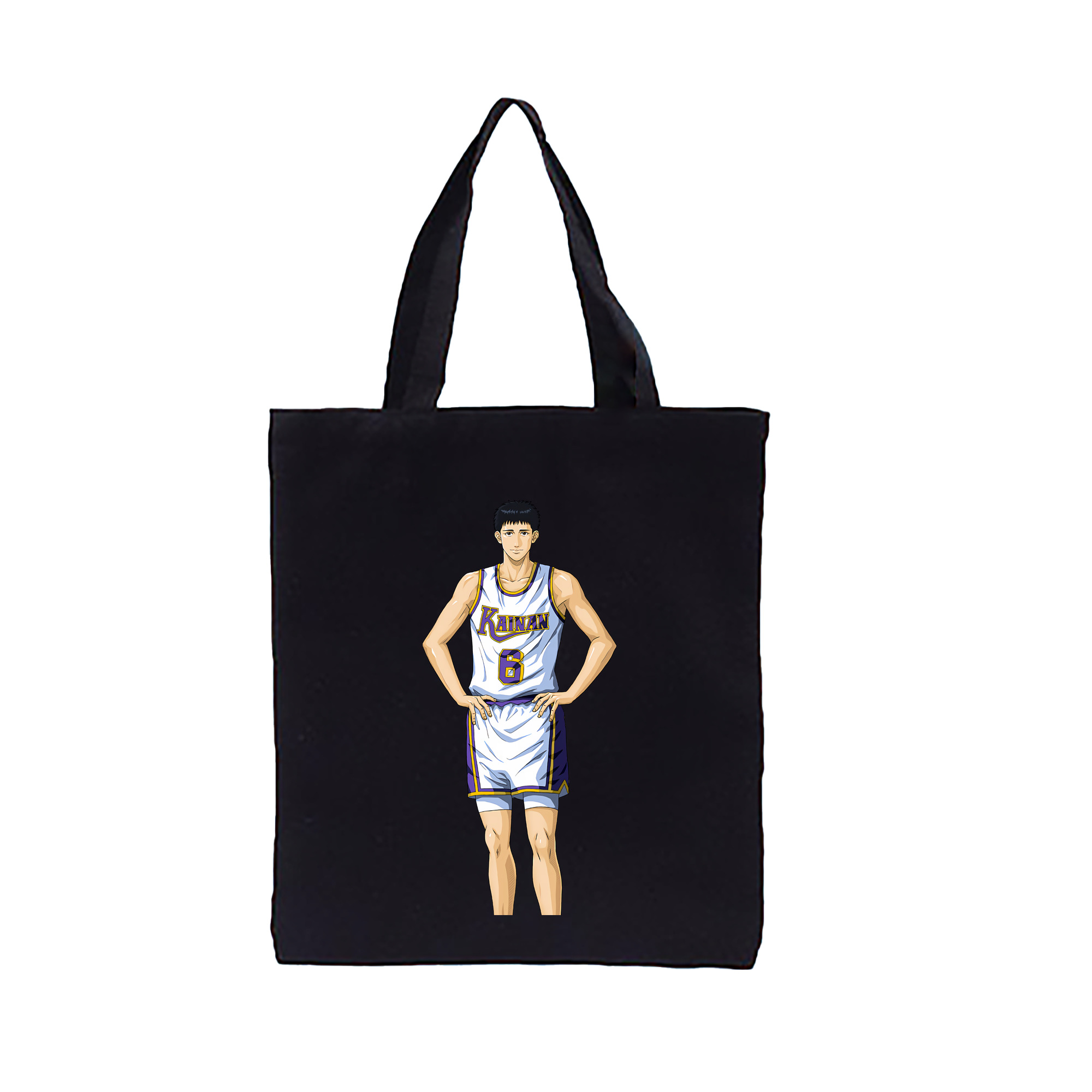 （画像用） SLAM DUNK／スラムダンク 縦型キャンバス生地手提げバッグ　トートバッグ