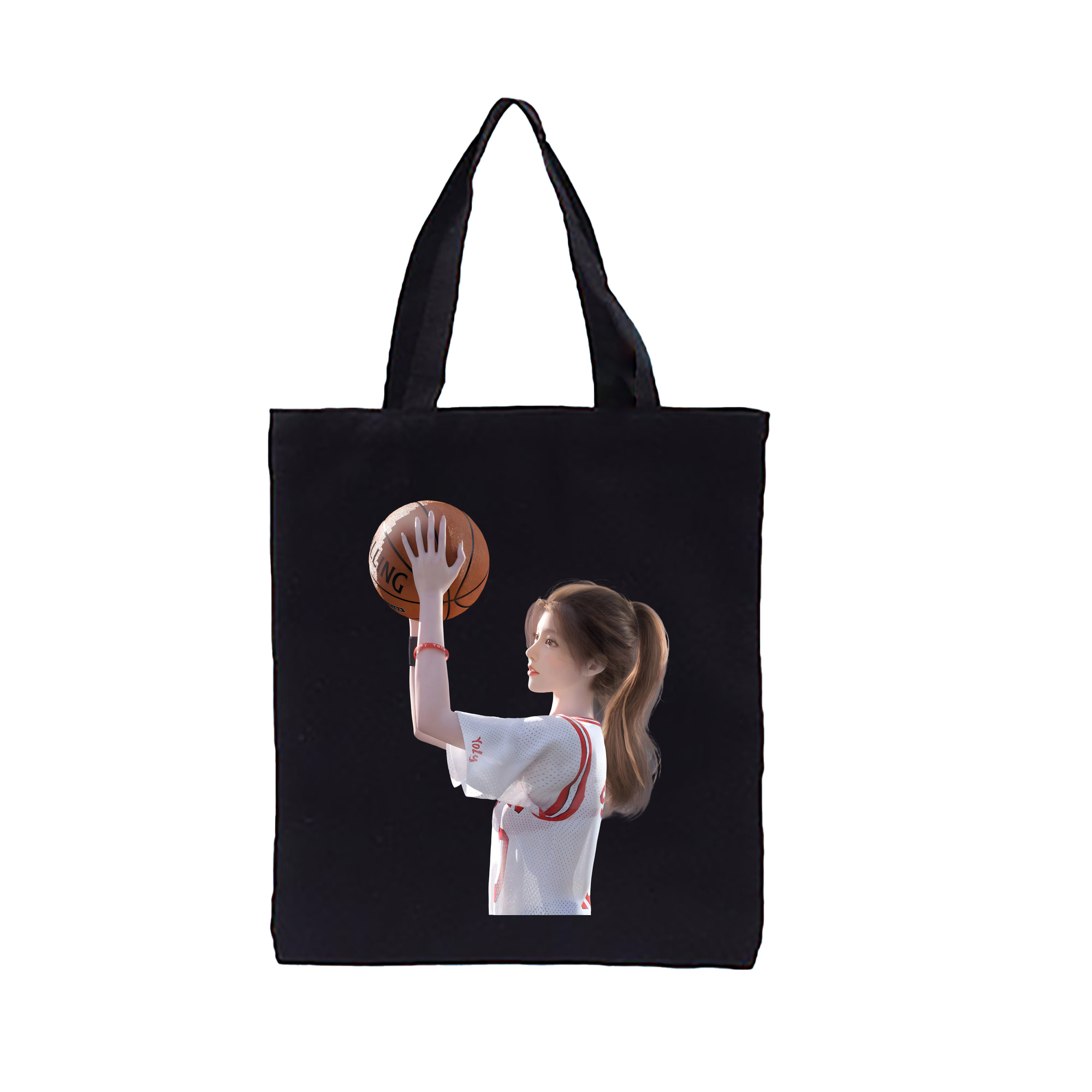（画像用） SLAM DUNK／スラムダンク 縦型キャンバス生地手提げバッグ　トートバッグ