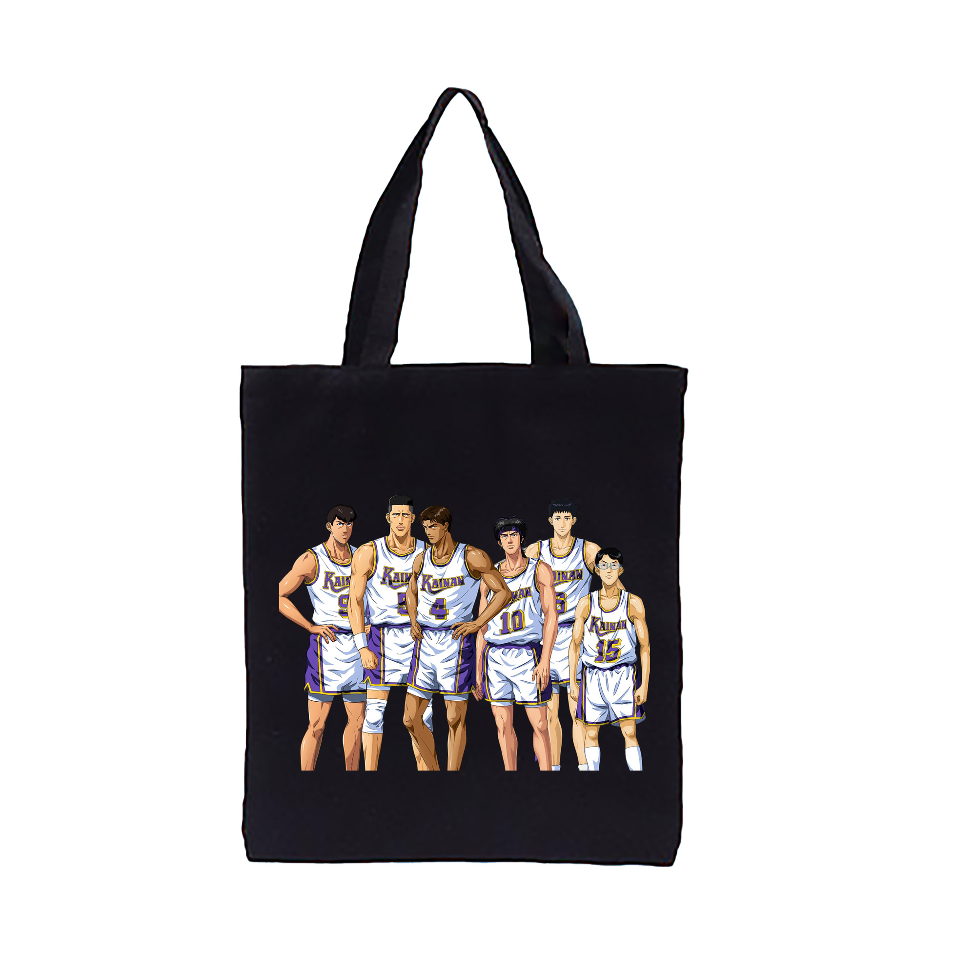 （画像用） SLAM DUNK／スラムダンク 縦型キャンバス生地手提げバッグ　トートバッグ