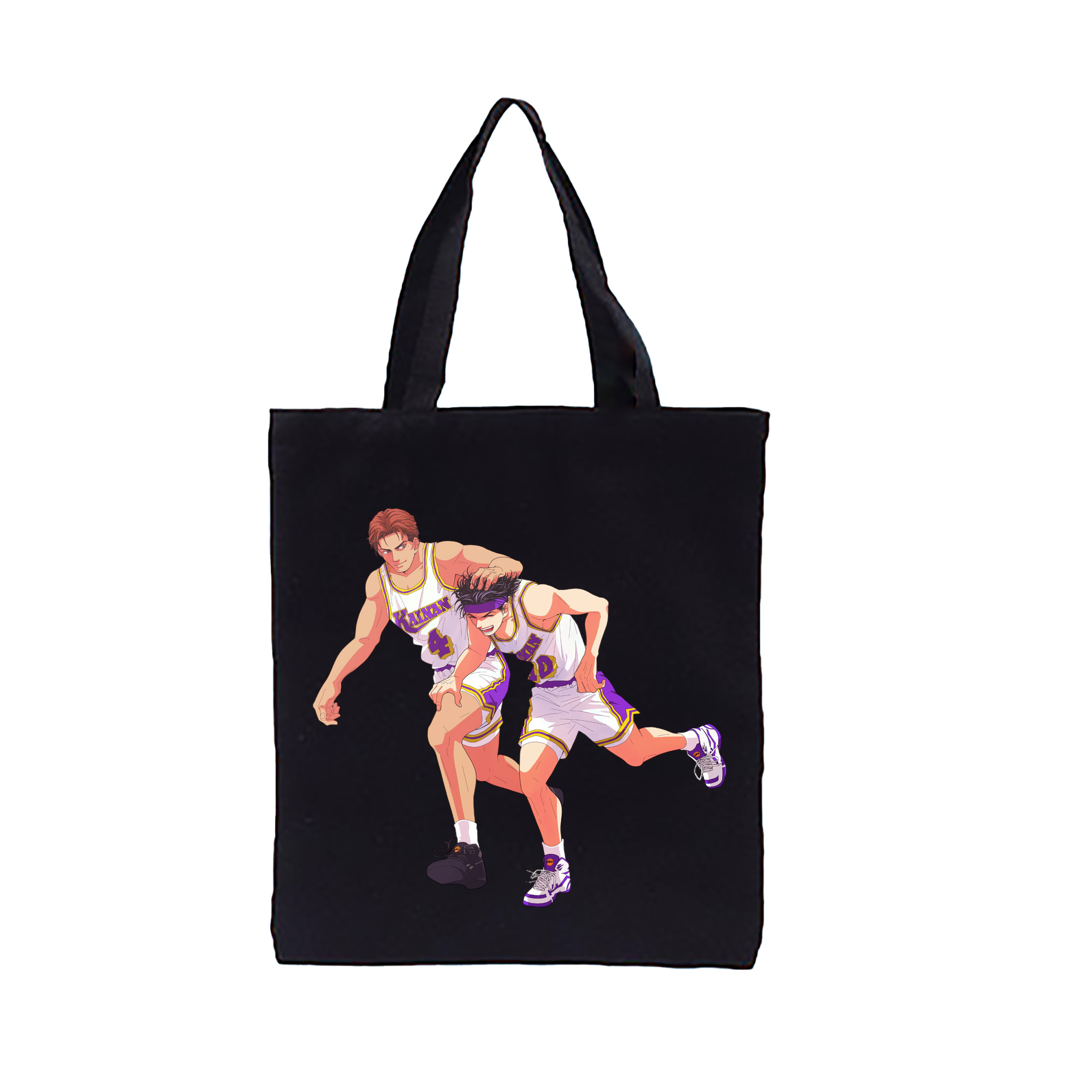 （画像用） SLAM DUNK／スラムダンク 縦型キャンバス生地手提げバッグ　トートバッグ