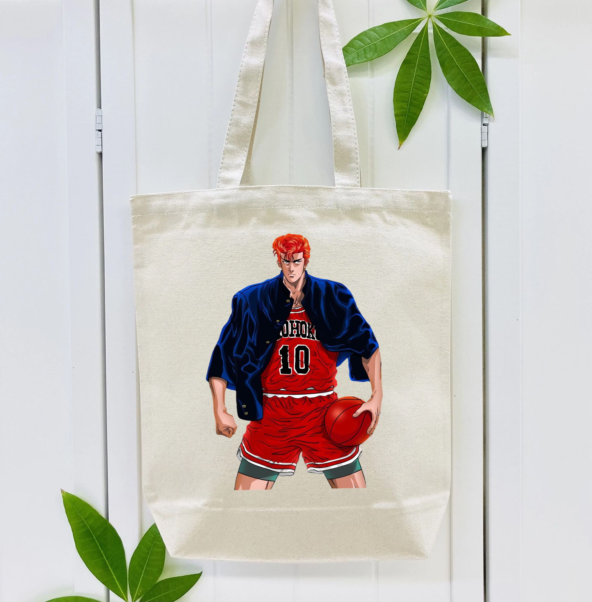 SLAM DUNK／スラムダンク 縦型キャンバス生地手提げバッグ　トートバッグ