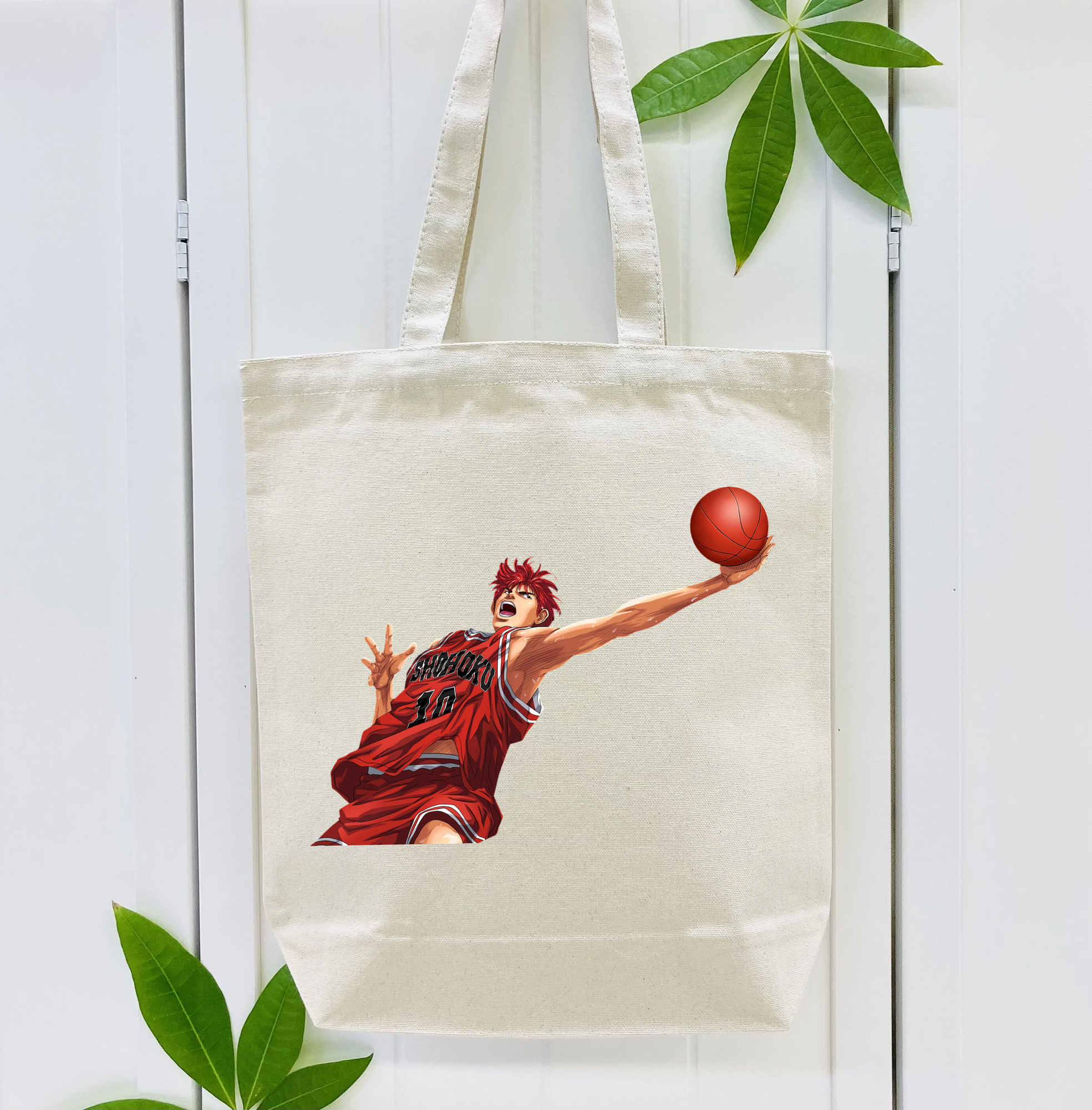 SLAM DUNK／スラムダンク 縦型キャンバス生地手提げバッグ　トートバッグ