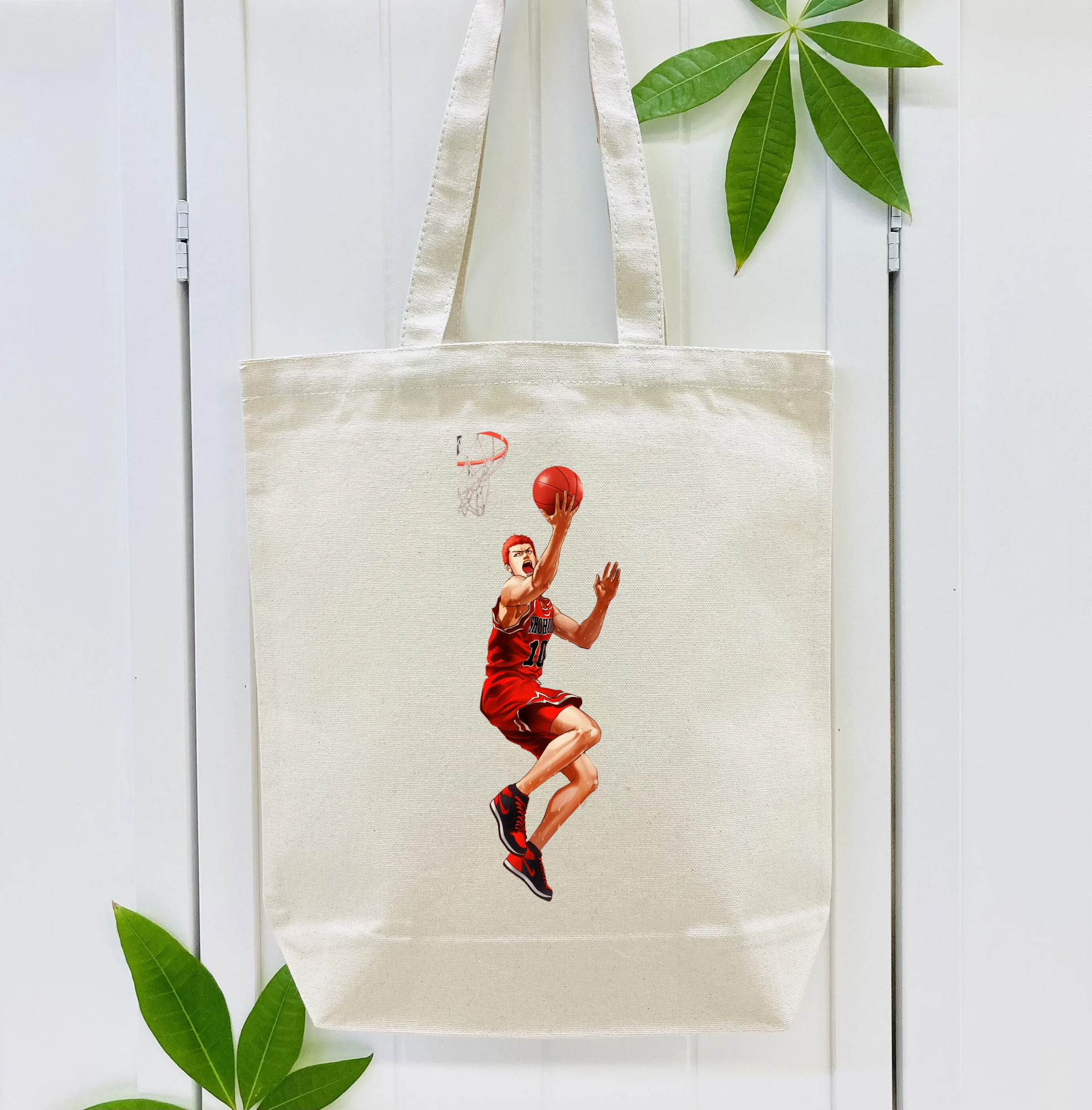 SLAM DUNK／スラムダンク 縦型キャンバス生地手提げバッグ　トートバッグ