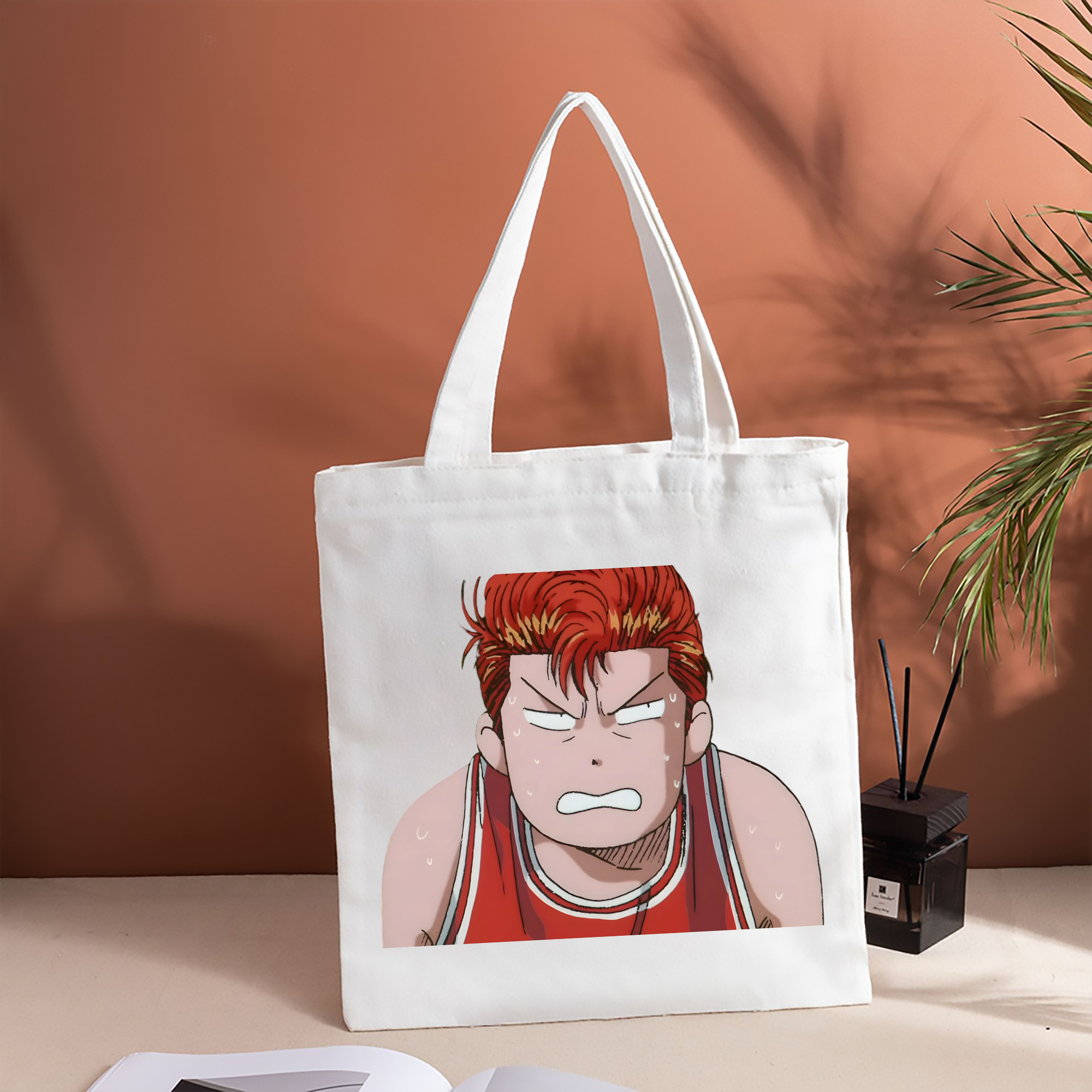 SLAM DUNK／スラムダンク 縦型キャンバス生地手提げバッグ　トートバッグ