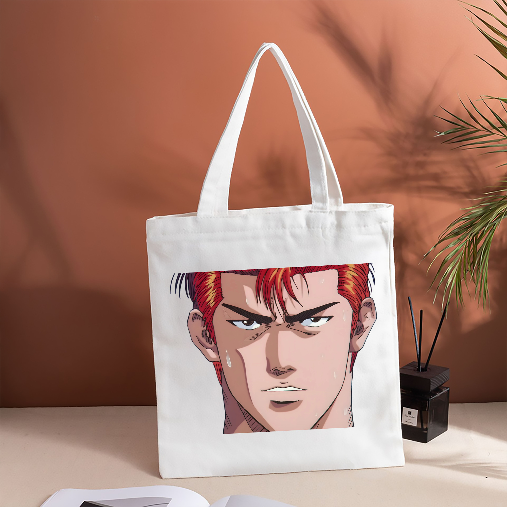 SLAM DUNK／スラムダンク 縦型キャンバス生地手提げバッグ　トートバッグ