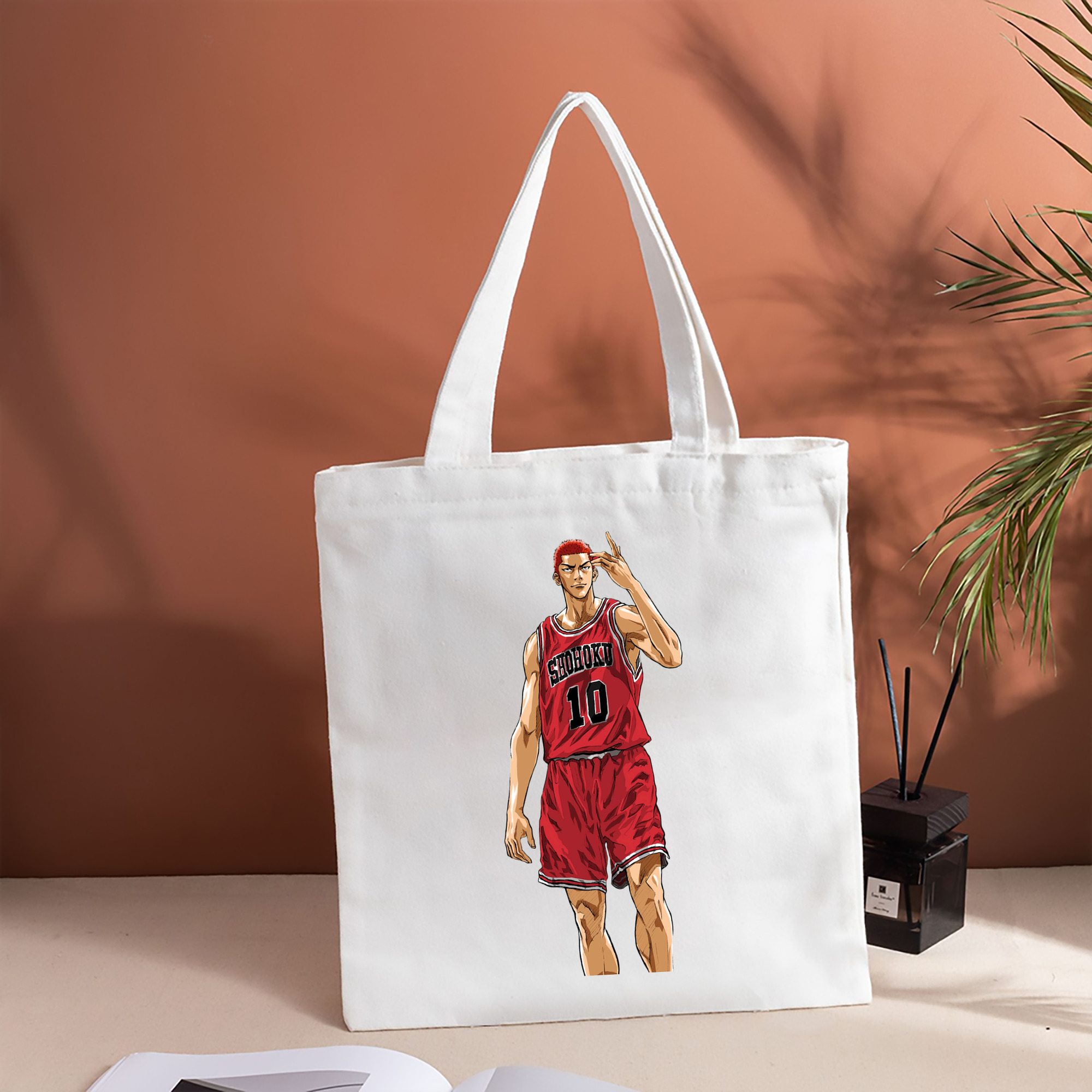 SLAM DUNK／スラムダンク 縦型キャンバス生地手提げバッグ　トートバッグ