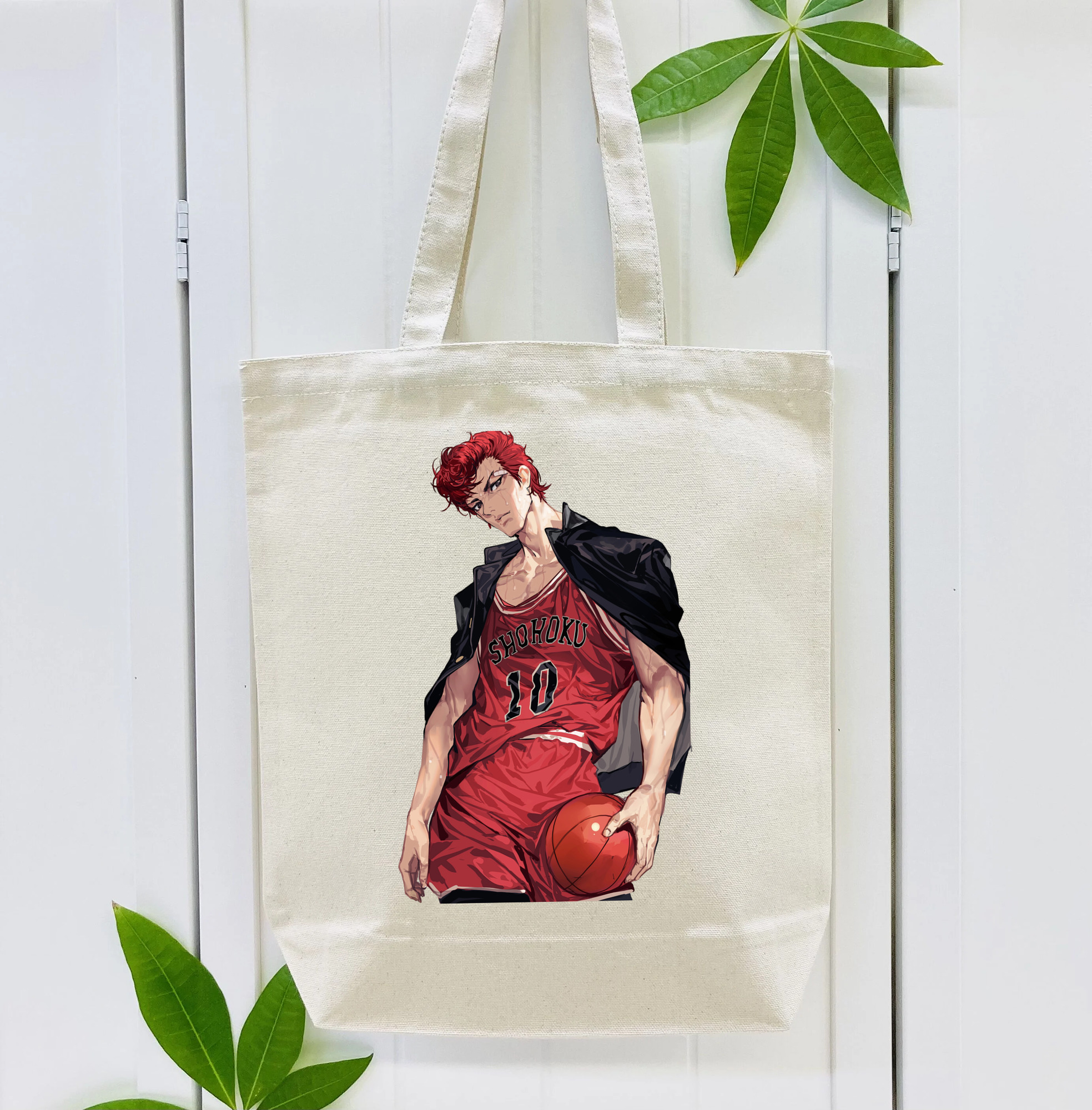 SLAM DUNK／スラムダンク 縦型キャンバス生地手提げバッグ　トートバッグ